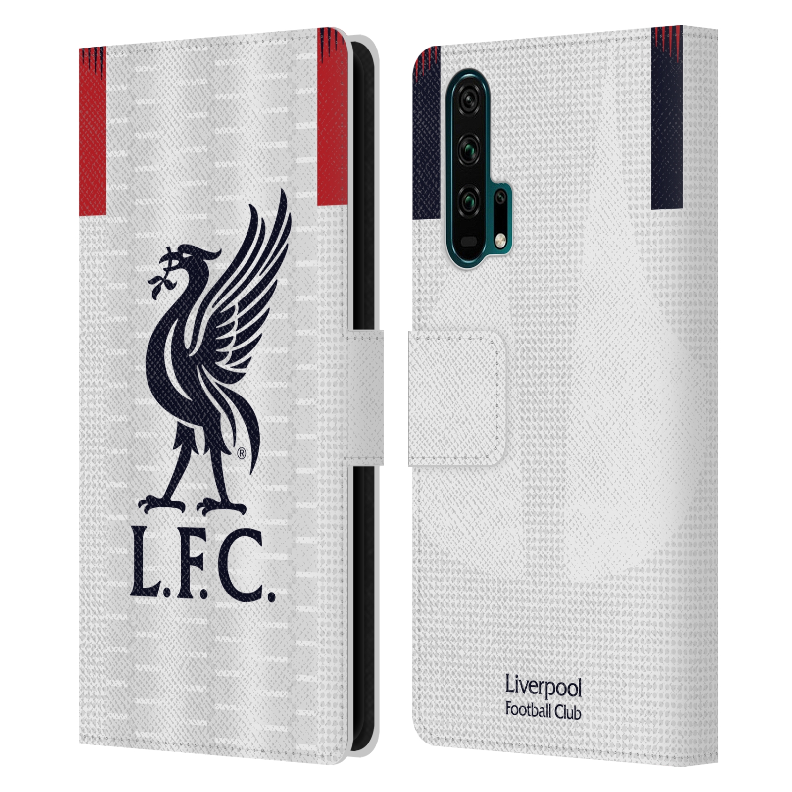 Pouzdro na mobil Honor 20 Pro - Head Case - fotbalový klub liverpool bílý dres
