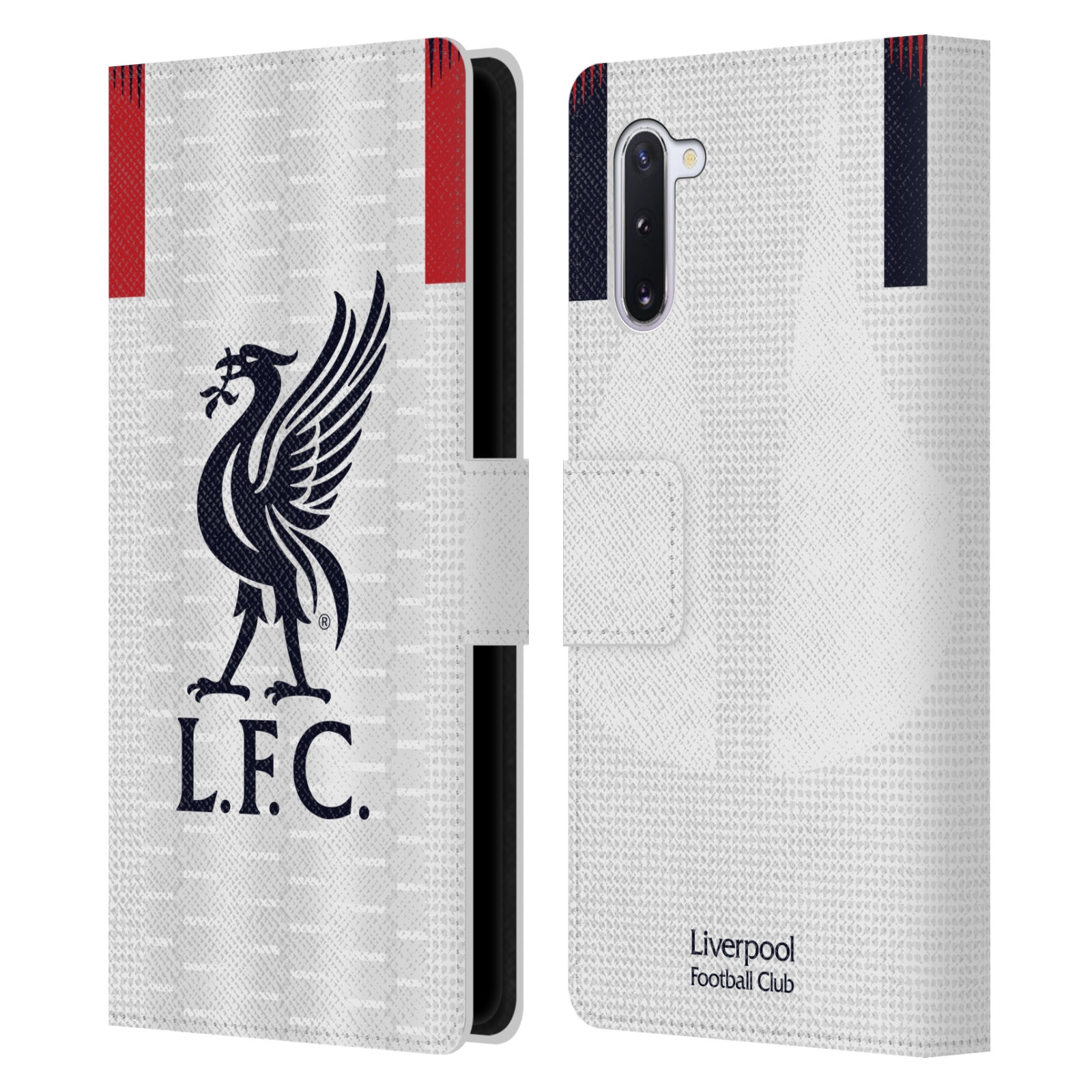Pouzdro na mobil Samsung Galaxy Note 10 - Head Case - fotbalový klub liverpool bílý dres