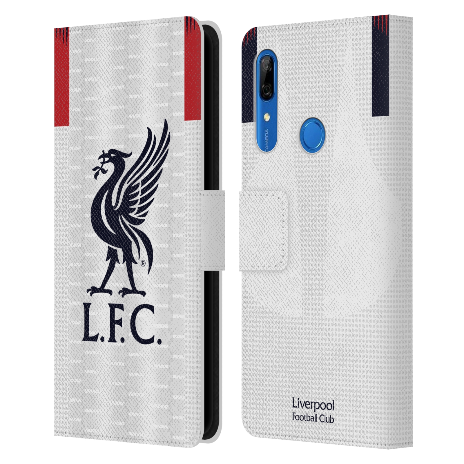 Pouzdro na mobil Huawei P Smart Z - Head Case - fotbalový klub liverpool bílý dres
