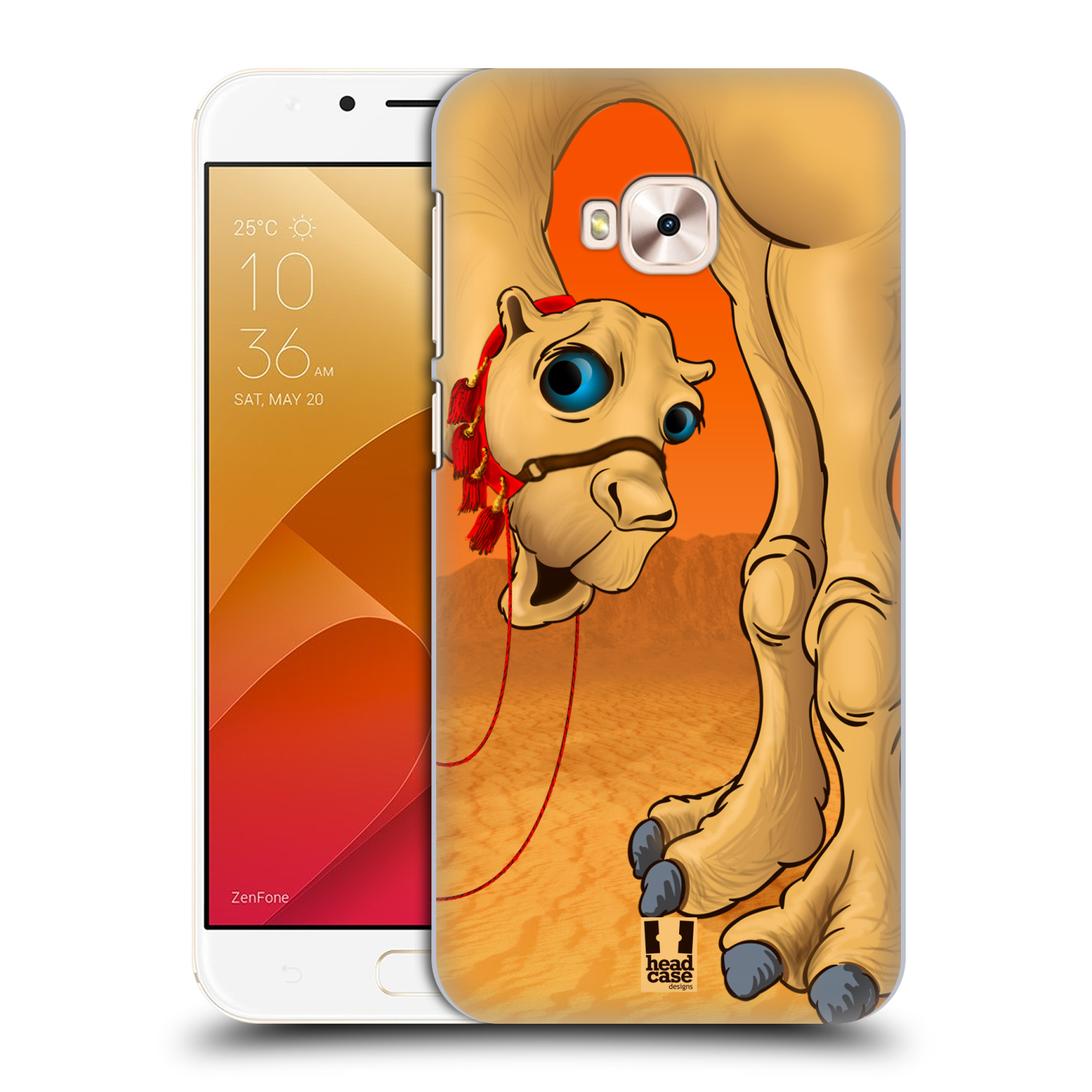 HEAD CASE plastový obal na mobil Asus Zenfone 4 Selfie Pro ZD552KL vzor dlouhé nohy kreslená velbloud