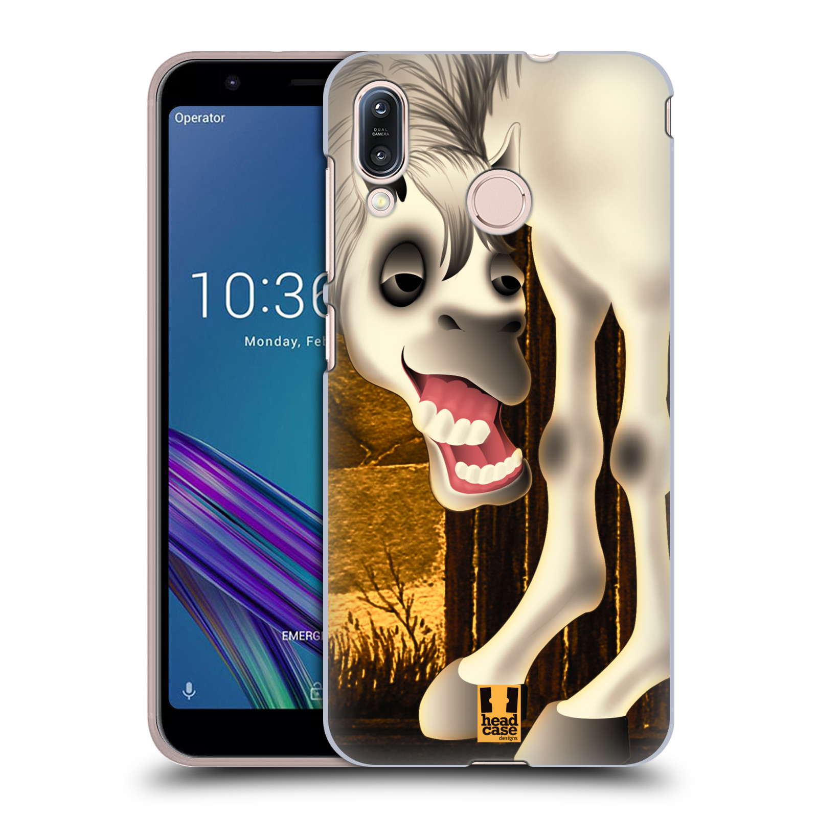 Pouzdro na mobil Asus Zenfone Max M1 (ZB555KL) - HEAD CASE - vzor dlouhé nohy kreslená zvířátka kůň