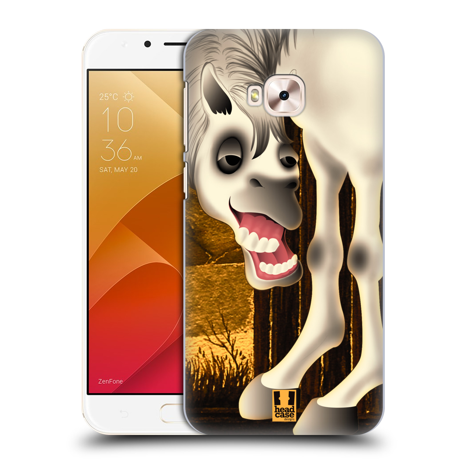 HEAD CASE plastový obal na mobil Asus Zenfone 4 Selfie Pro ZD552KL vzor dlouhé nohy kreslená zvířátka kůň