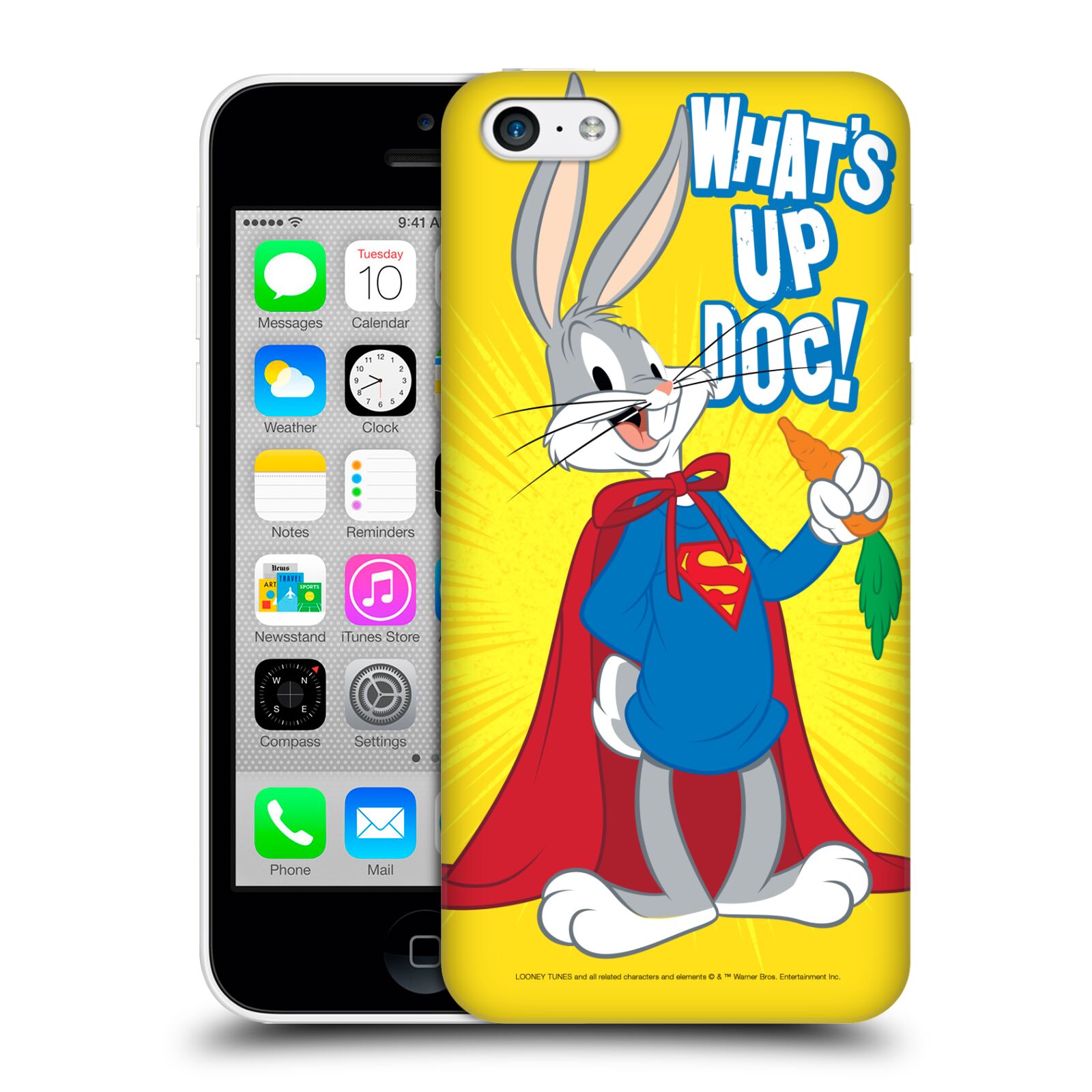 Zadní obal pro mobil Apple Iphone 5C - HEAD CASE - Looney Tunes - Králík Bugs