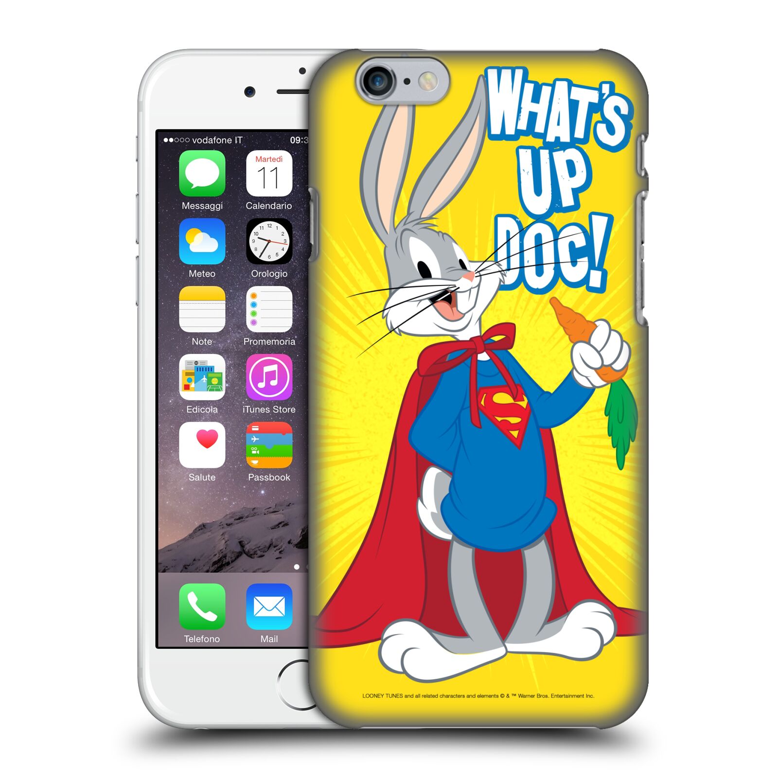 Zadní obal pro mobil Apple Iphone 6/6S - HEAD CASE - Looney Tunes - Králík Bugs