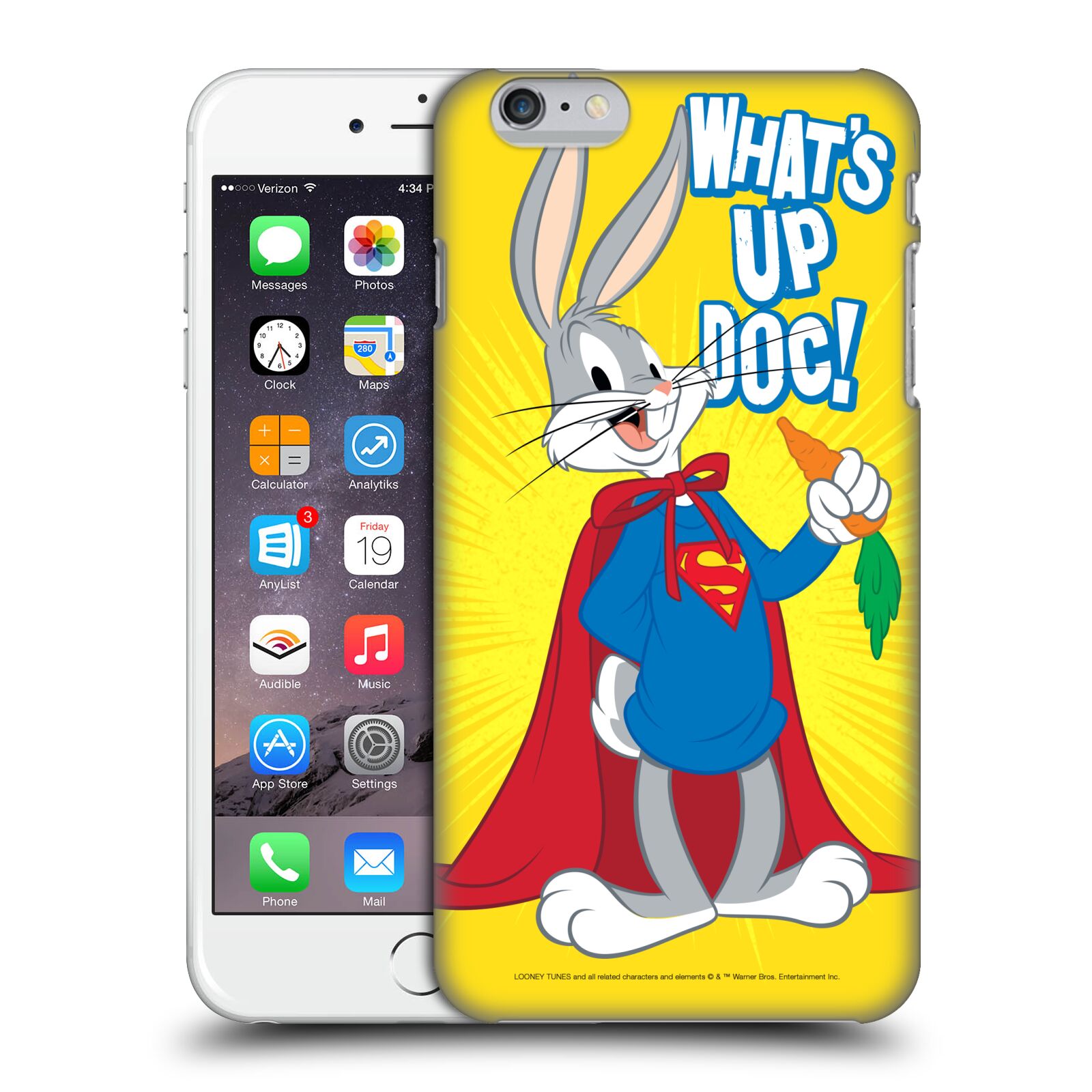 Zadní obal pro mobil Apple Iphone 6 PLUS / 6S PLUS - HEAD CASE - Looney Tunes - Králík Bugs