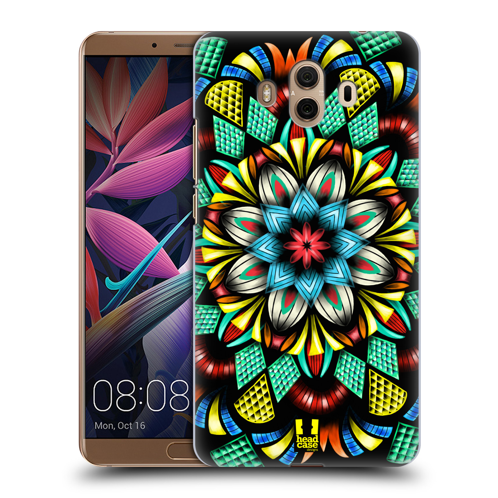 HEAD CASE plastový obal na mobil Huawei Mate 10 vzor Indie Mandala kaleidoskop barevný vzor TRADIČNÍ