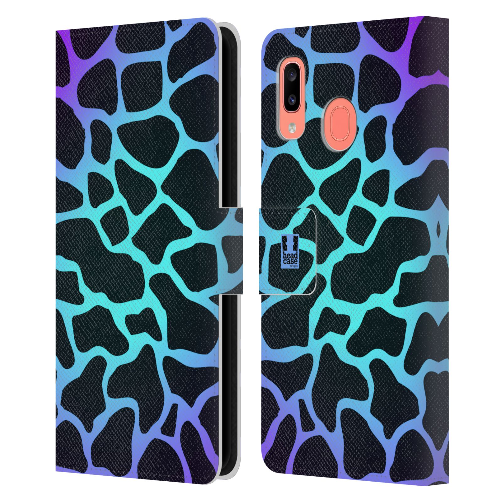 Pouzdro na mobil Samsung Galaxy A20 / Galaxy A30 - HEAD CASE - Magický vzor kouzelná žirafa