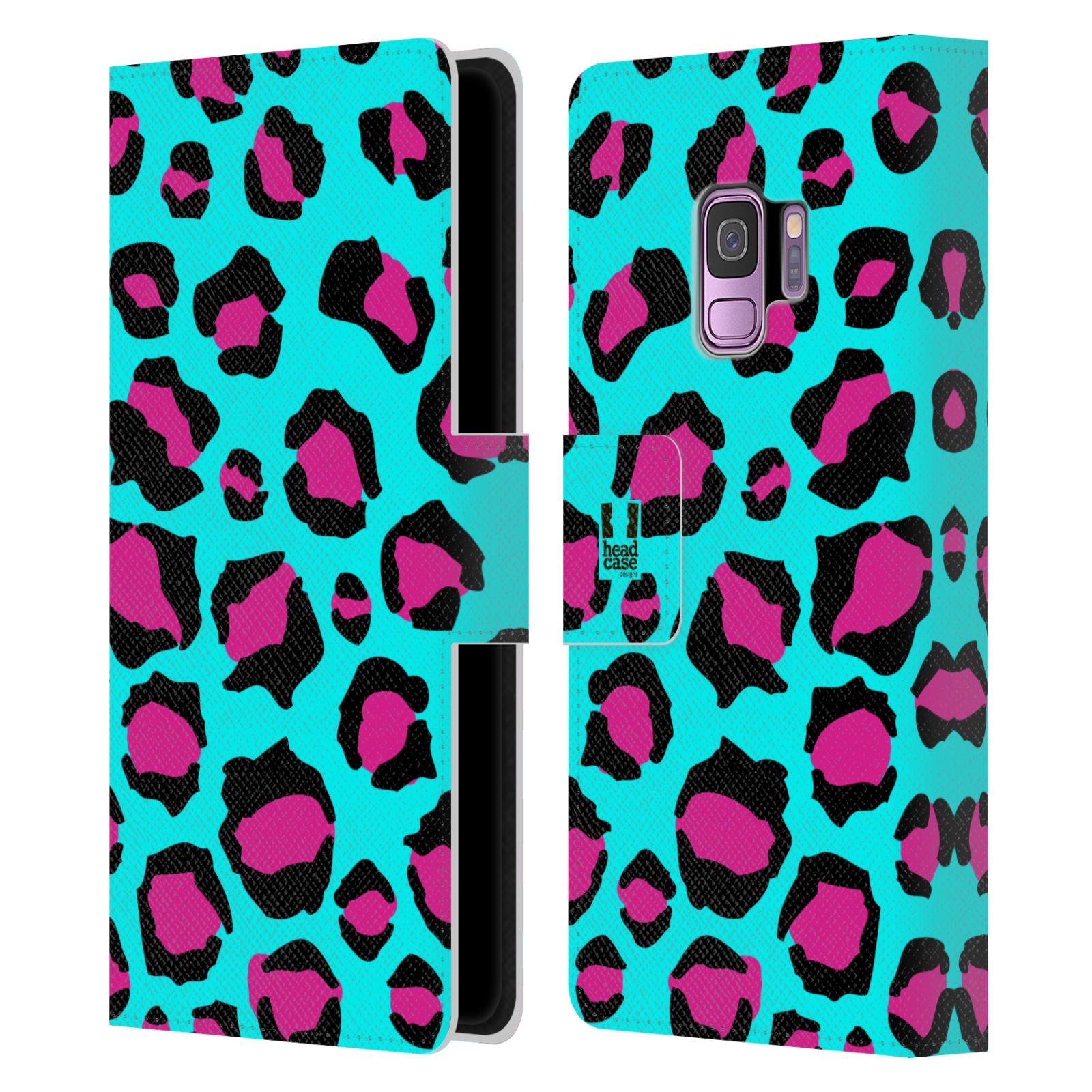 Pouzdro na mobil Samsung Galaxy S9 - HEAD CASE - Magický vzor leopard