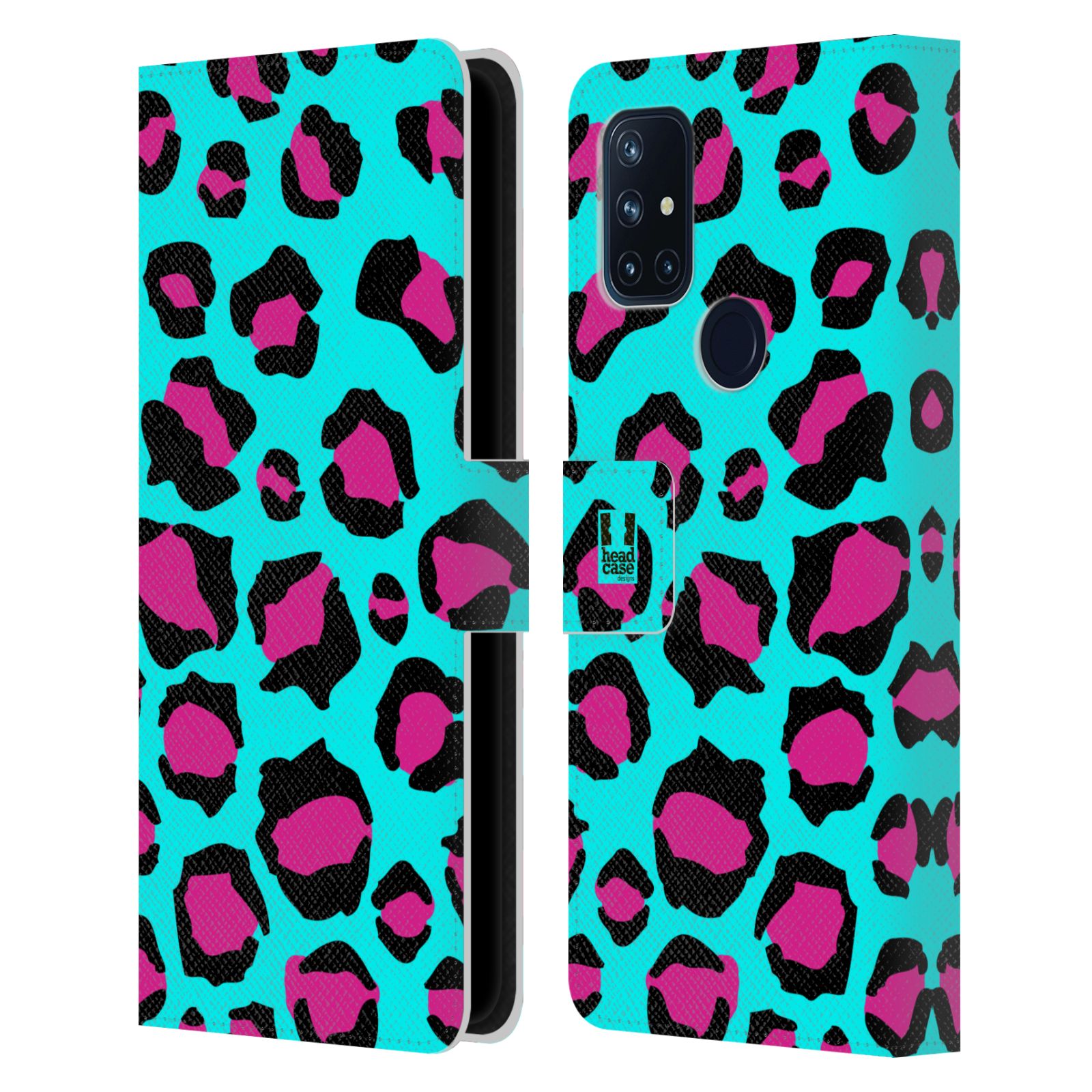 Pouzdro na mobil OnePlus Nord N10 5G - HEAD CASE - Magický vzor leopard
