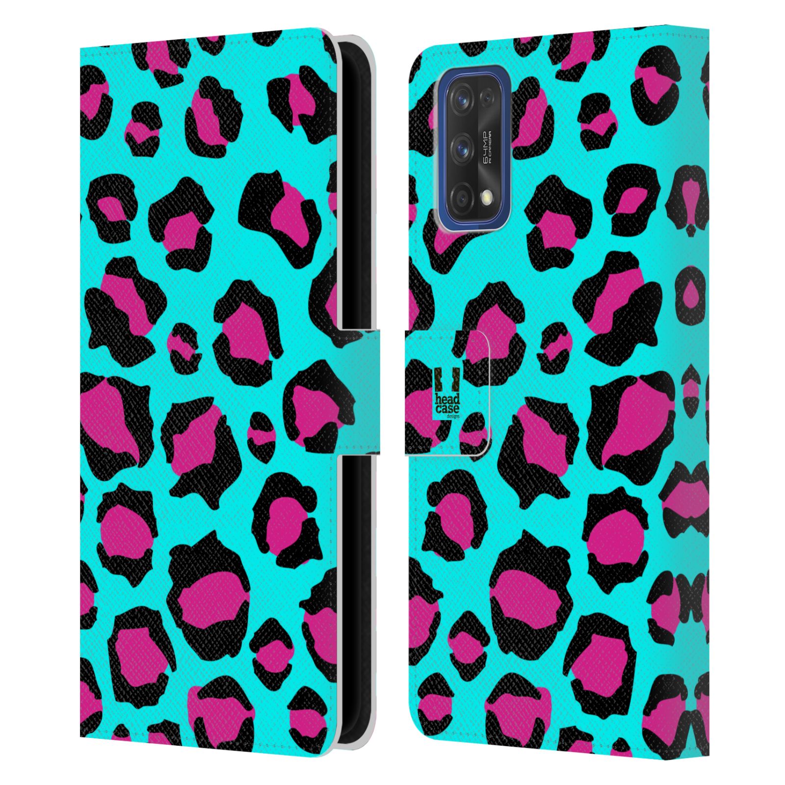 Pouzdro na mobil Realme 7 PRO - HEAD CASE - Magický vzor leopard