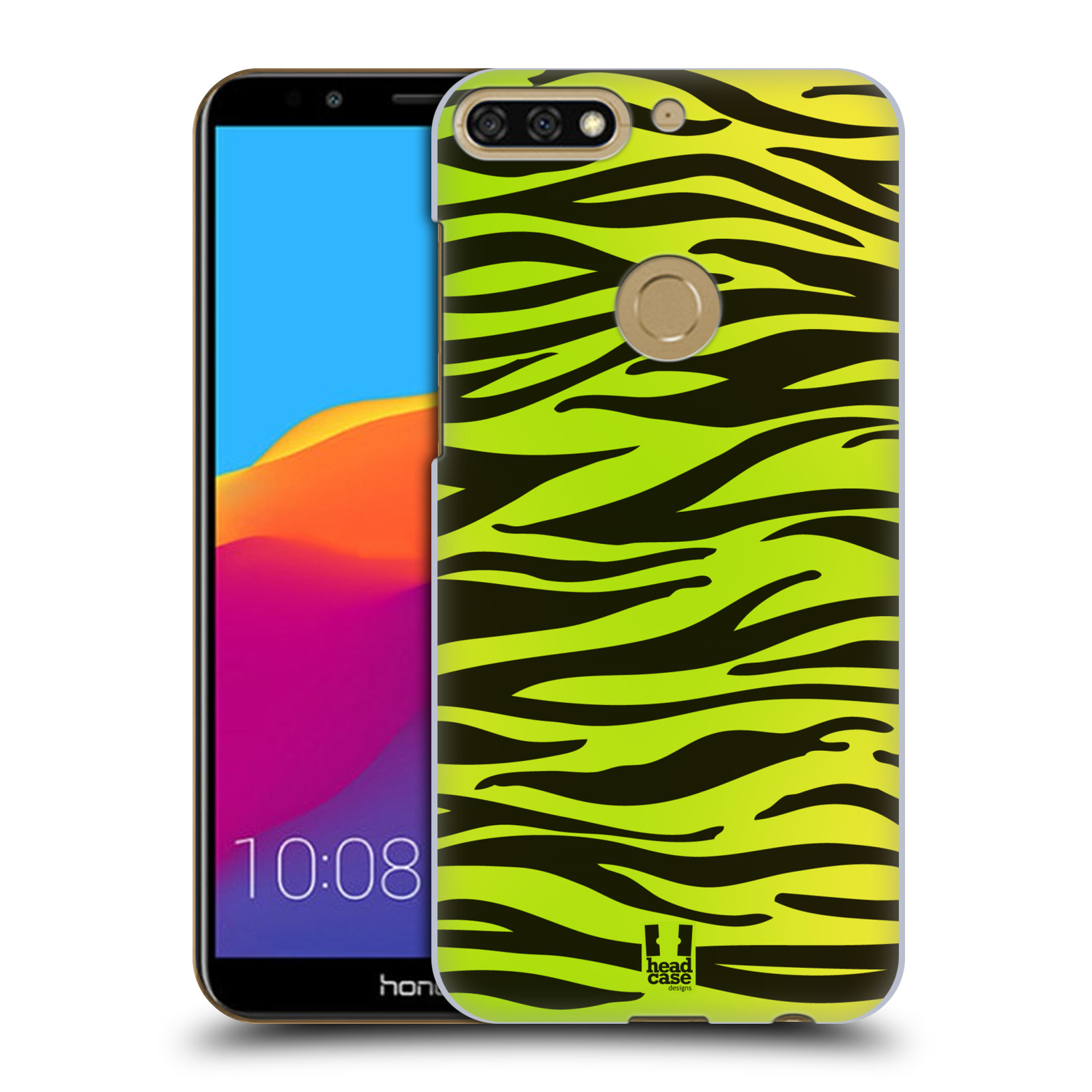 HEAD CASE plastový obal na mobil Honor 7c vzor Divočina zvíře zelená zebra