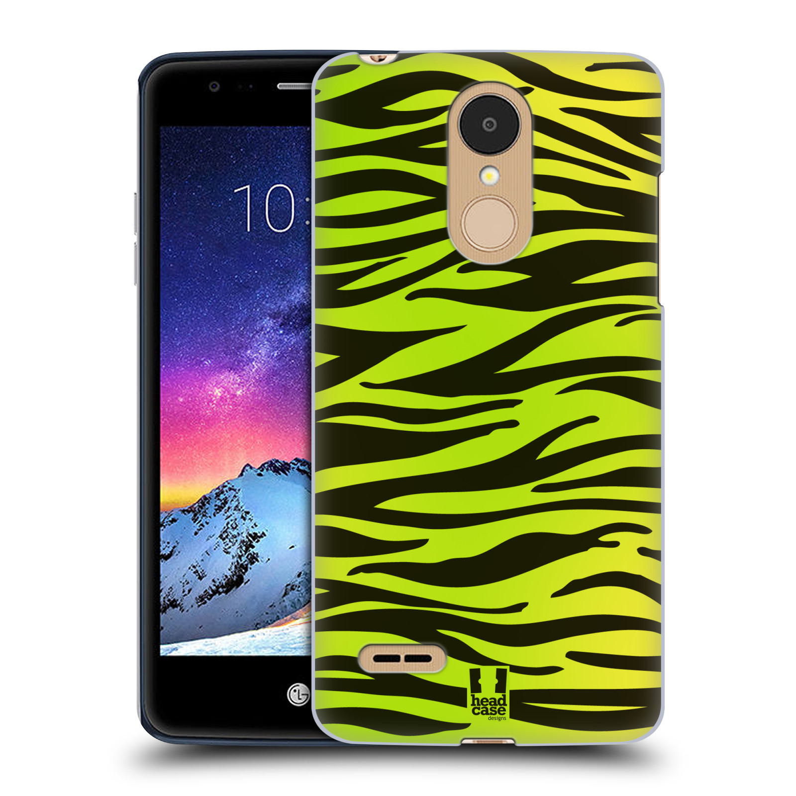 HEAD CASE plastový obal na mobil LG K9 / K8 2018 vzor Divočina zvíře zelená zebra