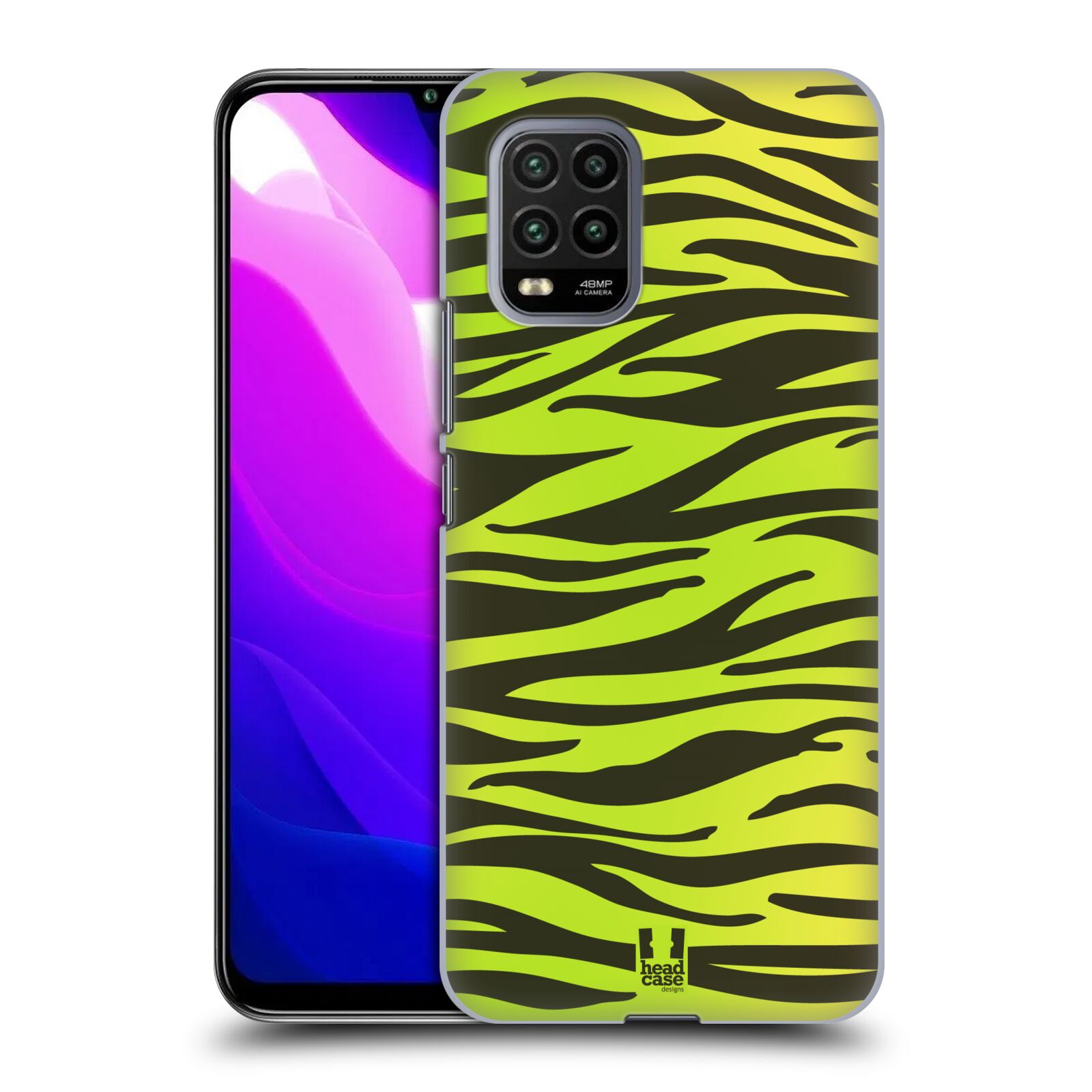 Zadní kryt, obal na mobil Xiaomi Mi 10 LITE vzor Divočina zvíře zelená zebra