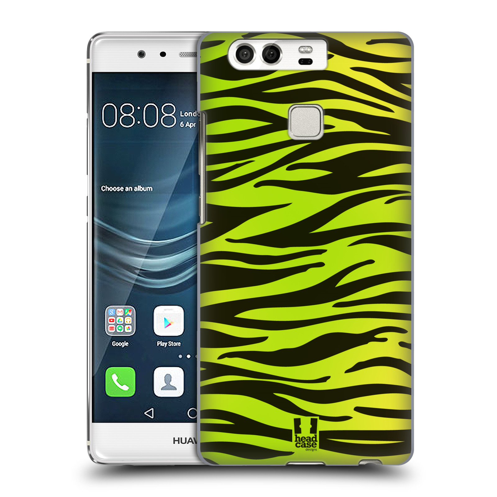 HEAD CASE plastový obal na mobil Huawei P9 / P9 DUAL SIM vzor Divočina zvíře zelená zebra