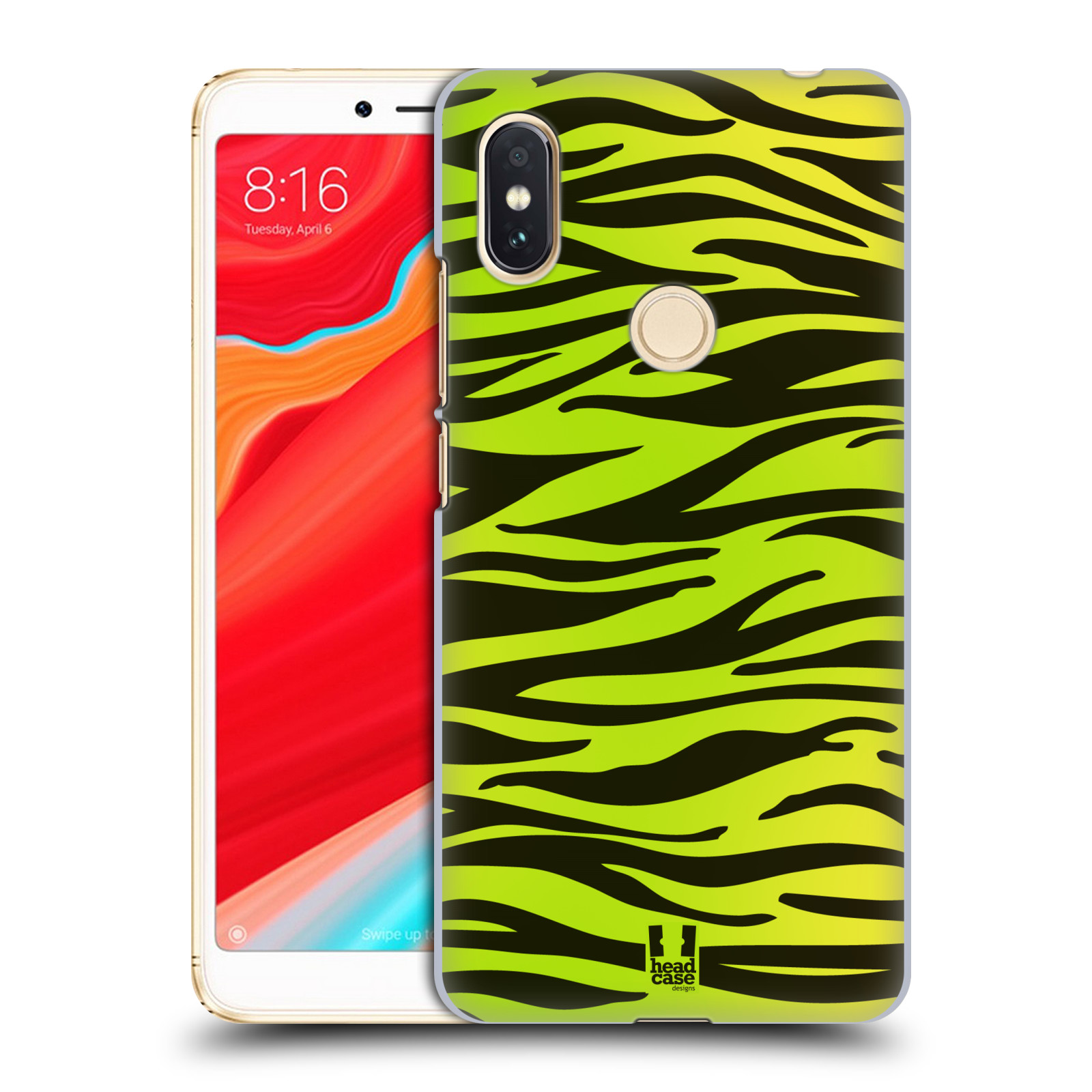 HEAD CASE plastový obal na mobil Xiaomi Redmi S2 vzor Divočina zvíře zelená zebra
