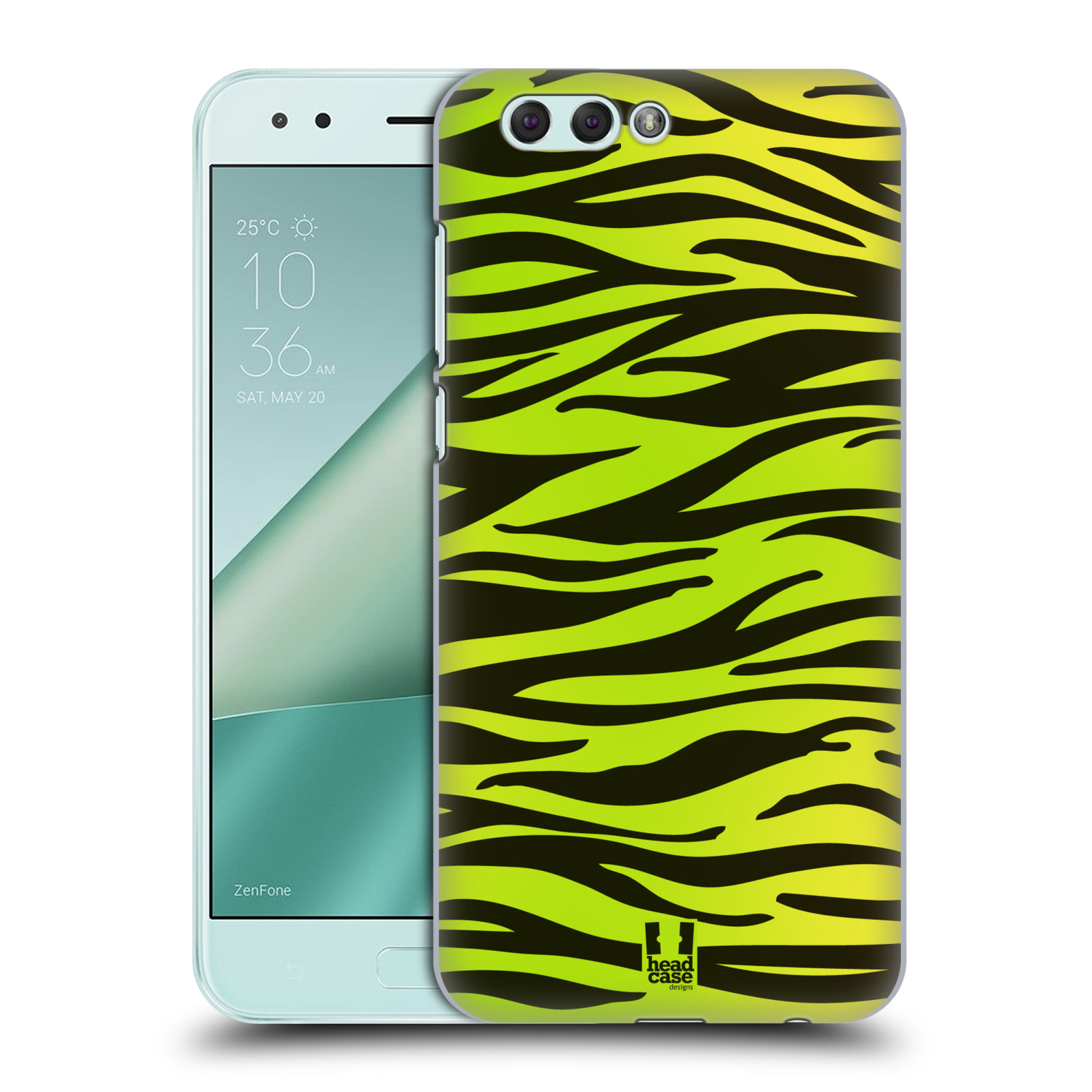 HEAD CASE plastový obal na mobil Asus Zenfone 4 ZE554KL vzor Divočina zvíře zelená zebra