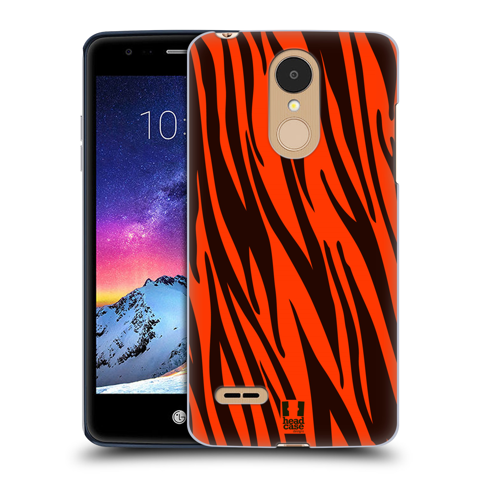 HEAD CASE plastový obal na mobil LG K9 / K8 2018 vzor Divočina zvíře oranžový tygr