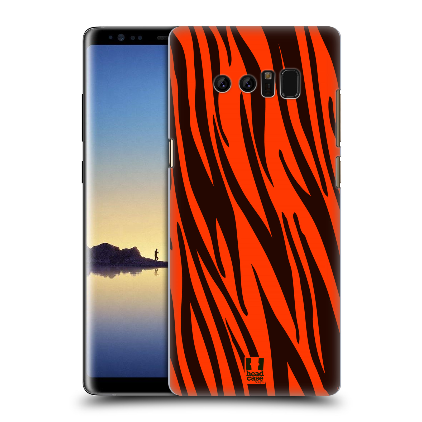 HEAD CASE plastový obal na mobil Samsung Galaxy Note 8 vzor Divočina zvíře oranžový tygr