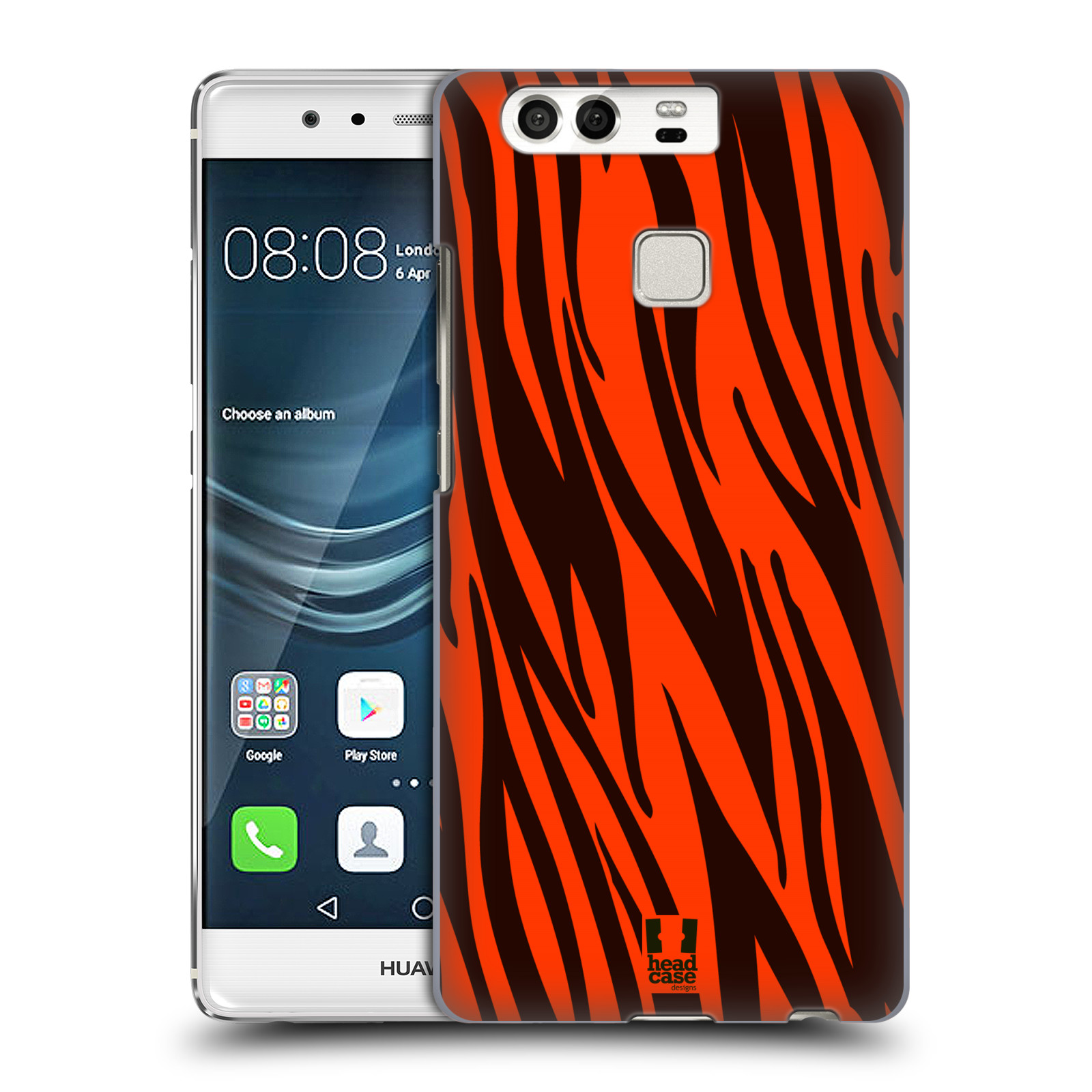 HEAD CASE plastový obal na mobil Huawei P9 / P9 DUAL SIM vzor Divočina zvíře oranžový tygr