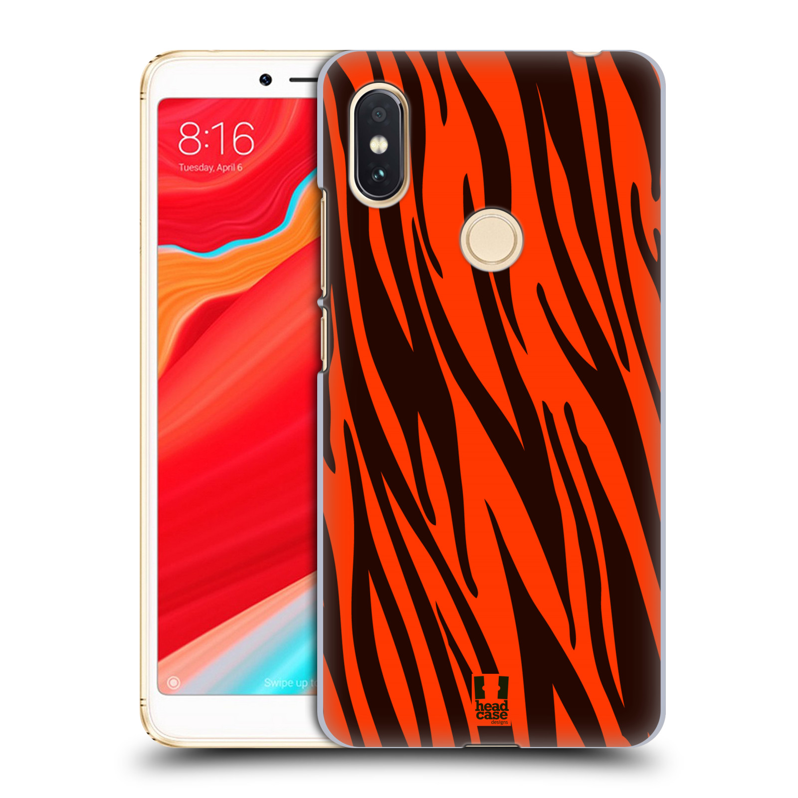 HEAD CASE plastový obal na mobil Xiaomi Redmi S2 vzor Divočina zvíře oranžový tygr