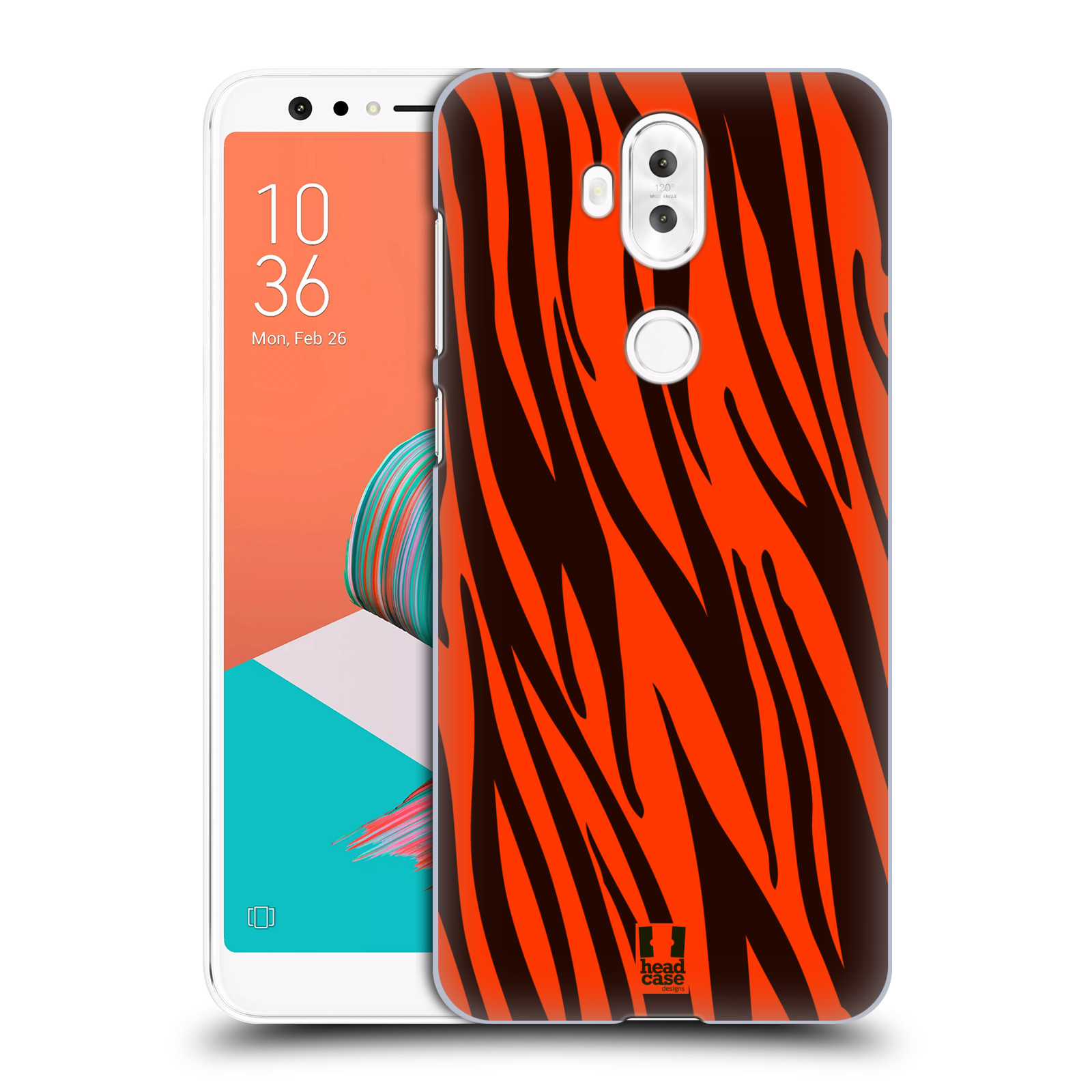HEAD CASE plastový obal na mobil Asus Zenfone 5 LITE ZC600KL vzor Divočina zvíře oranžový tygr