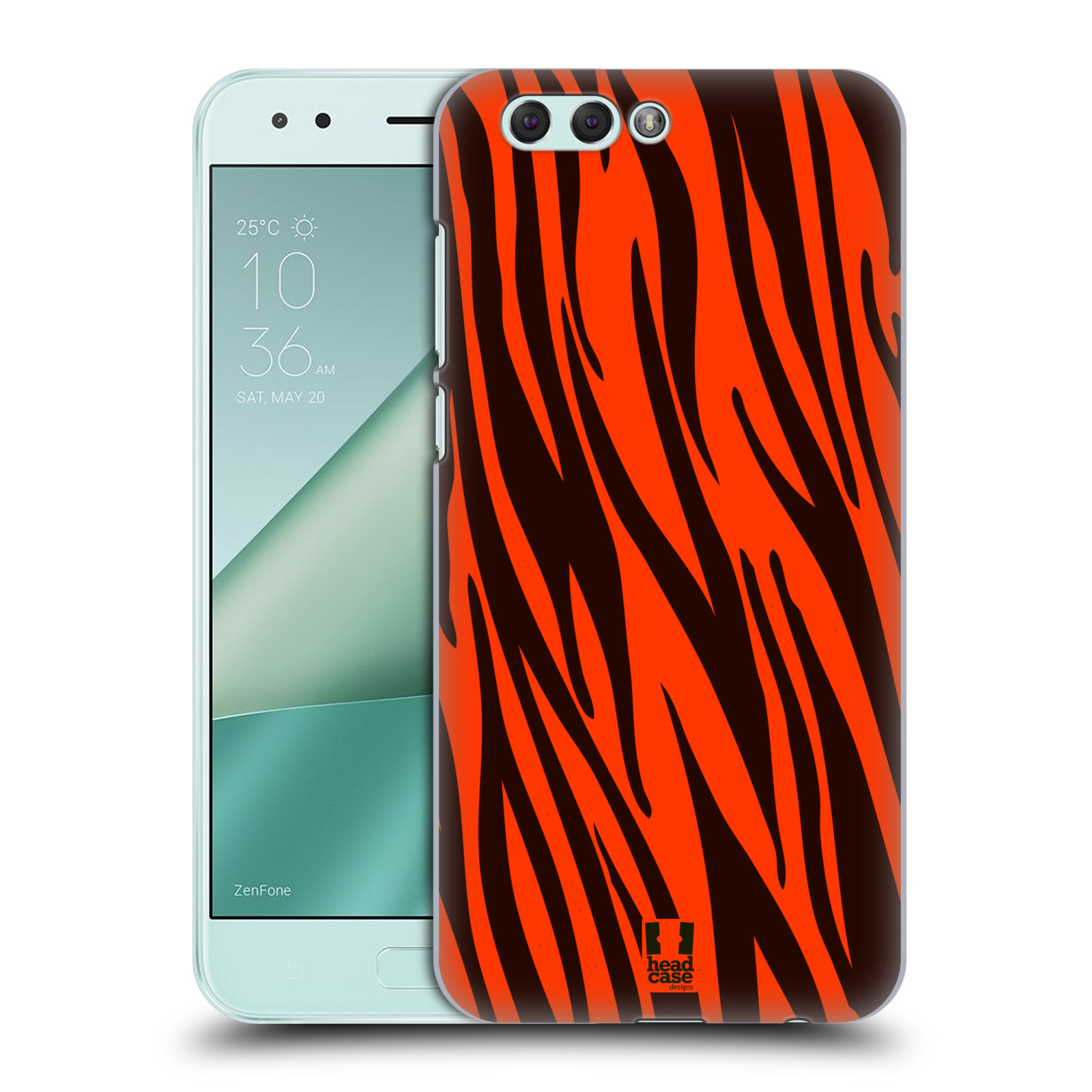 HEAD CASE plastový obal na mobil Asus Zenfone 4 ZE554KL vzor Divočina zvíře oranžový tygr