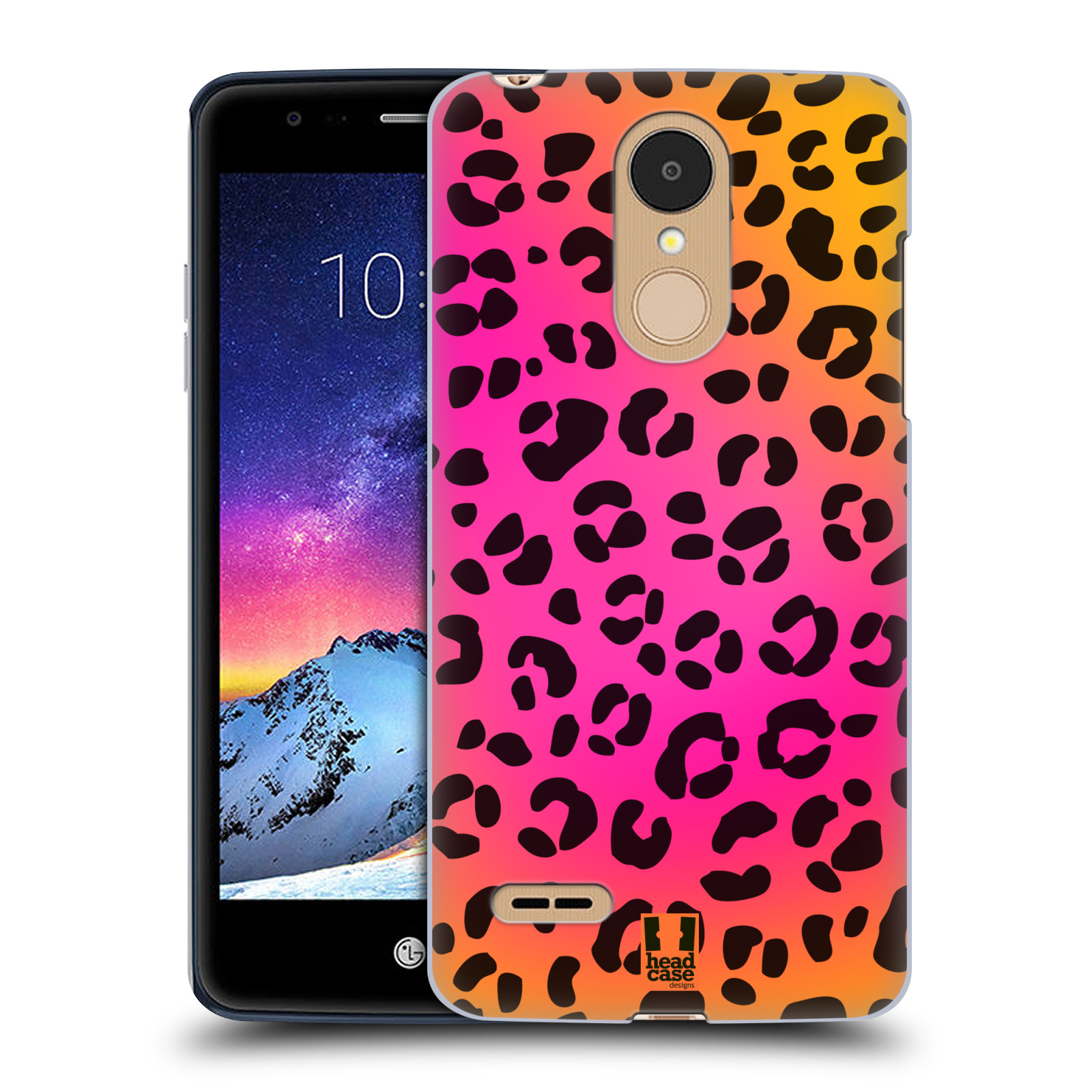 HEAD CASE plastový obal na mobil LG K9 / K8 2018 vzor Divočina zvíře růžový leopard