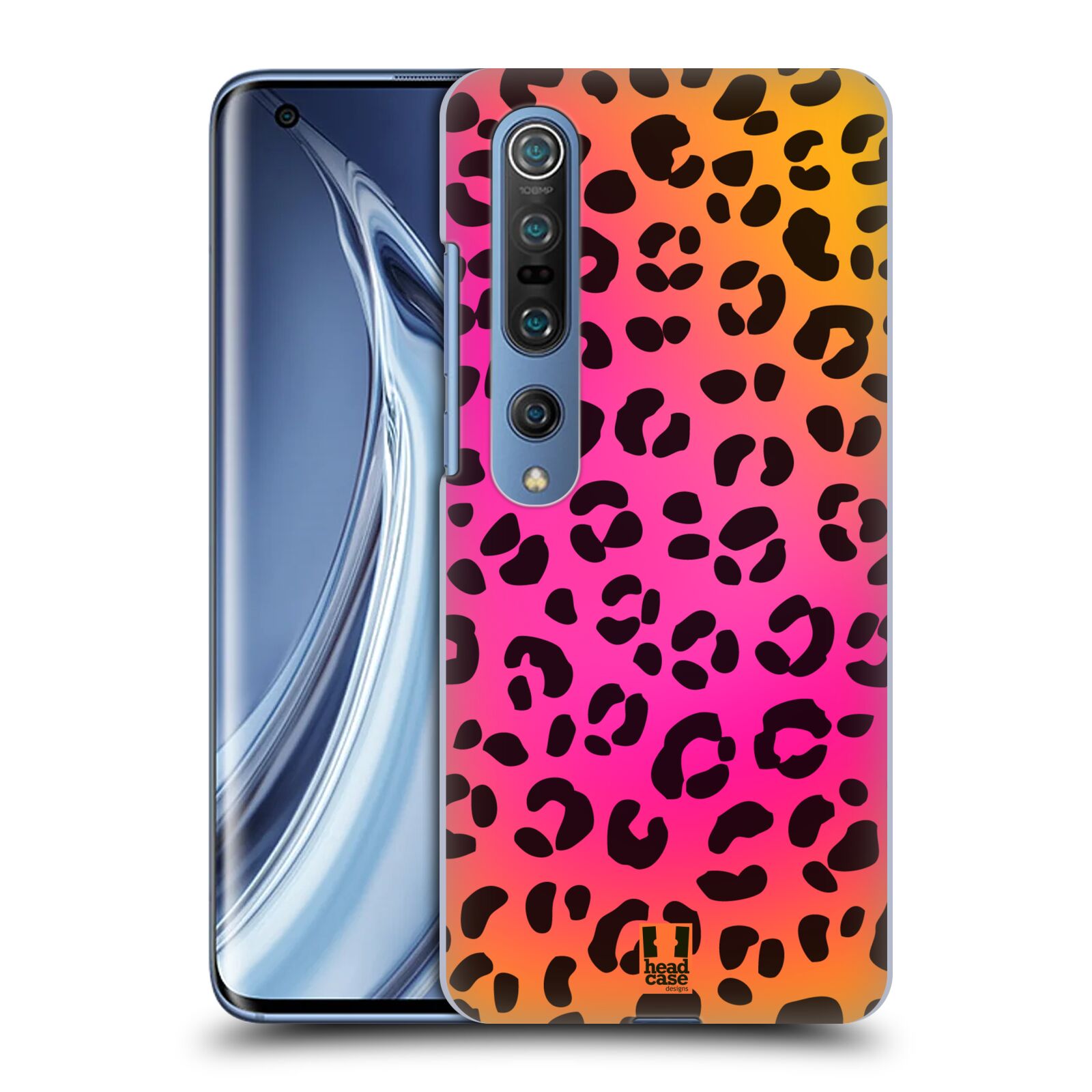 HEAD CASE plastový obal na mobil Xiaomi Mi 10 vzor Divočina zvíře růžový leopard