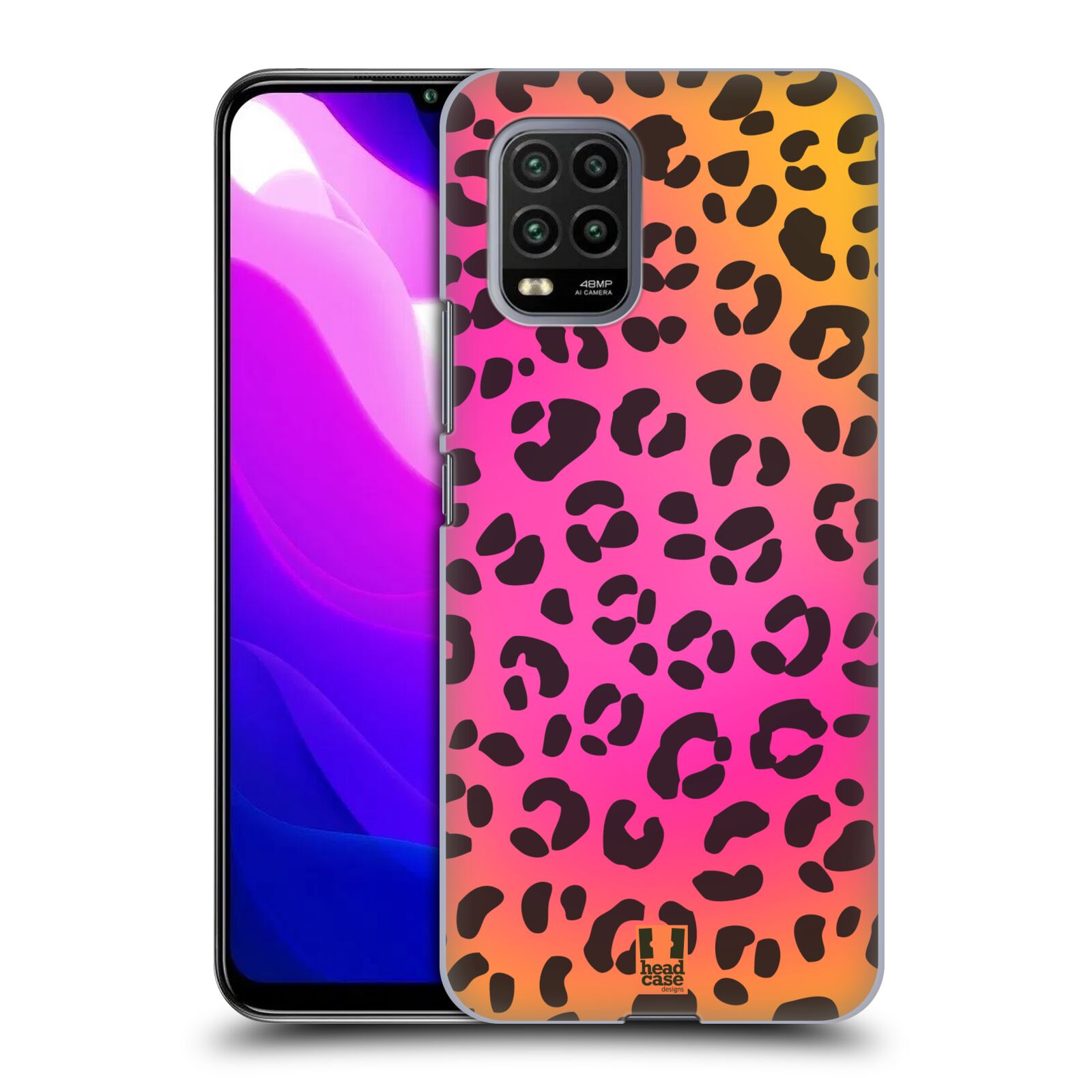 Zadní kryt, obal na mobil Xiaomi Mi 10 LITE vzor Divočina zvíře růžový leopard