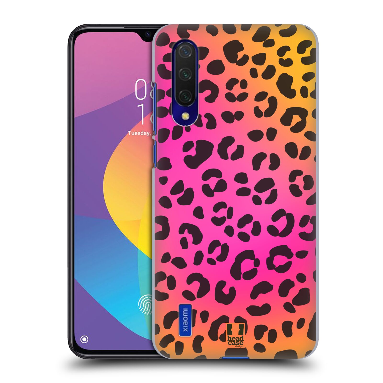 Zadní kryt na mobil Xiaomi MI 9 LITE vzor Divočina zvíře růžový leopard