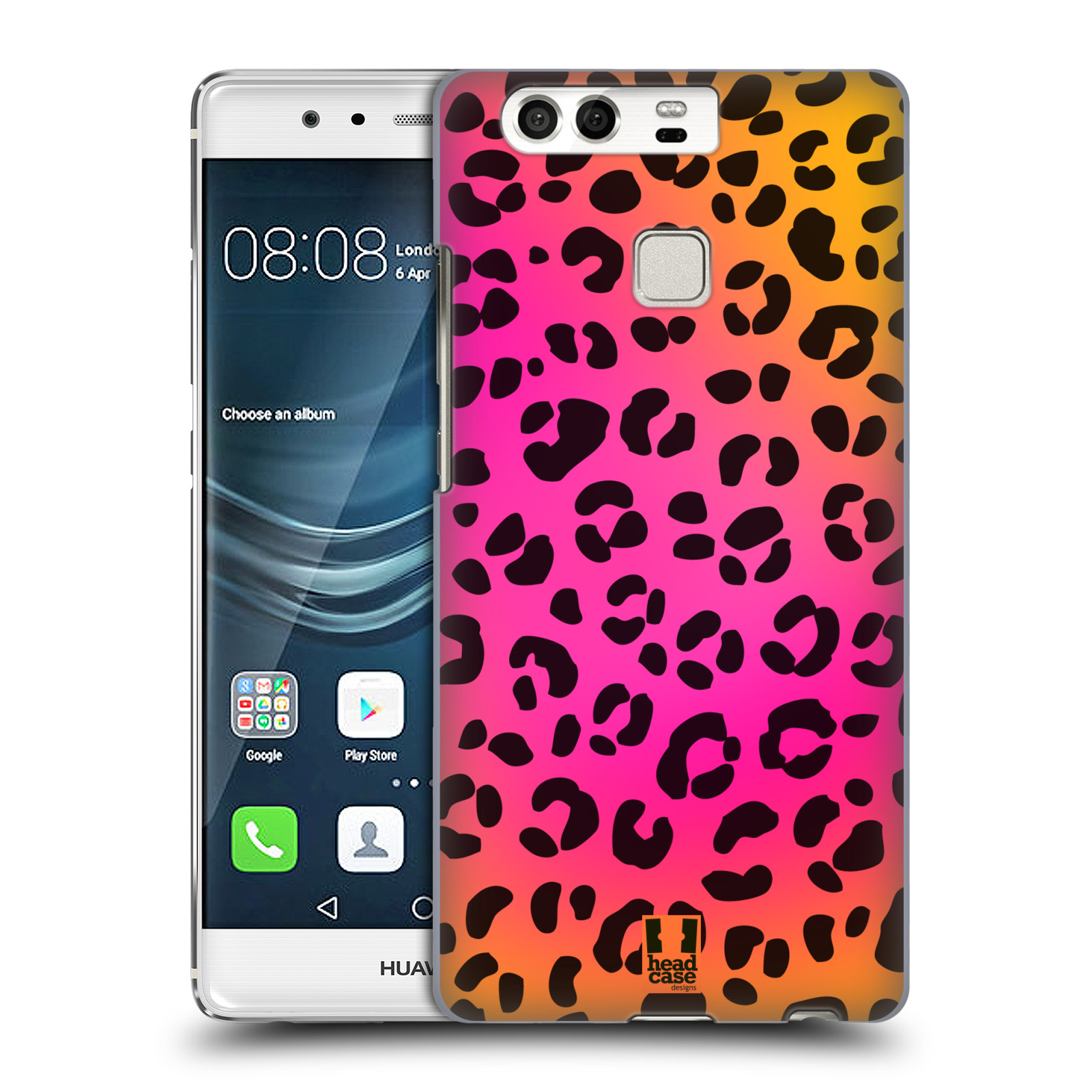 HEAD CASE plastový obal na mobil Huawei P9 / P9 DUAL SIM vzor Divočina zvíře růžový leopard