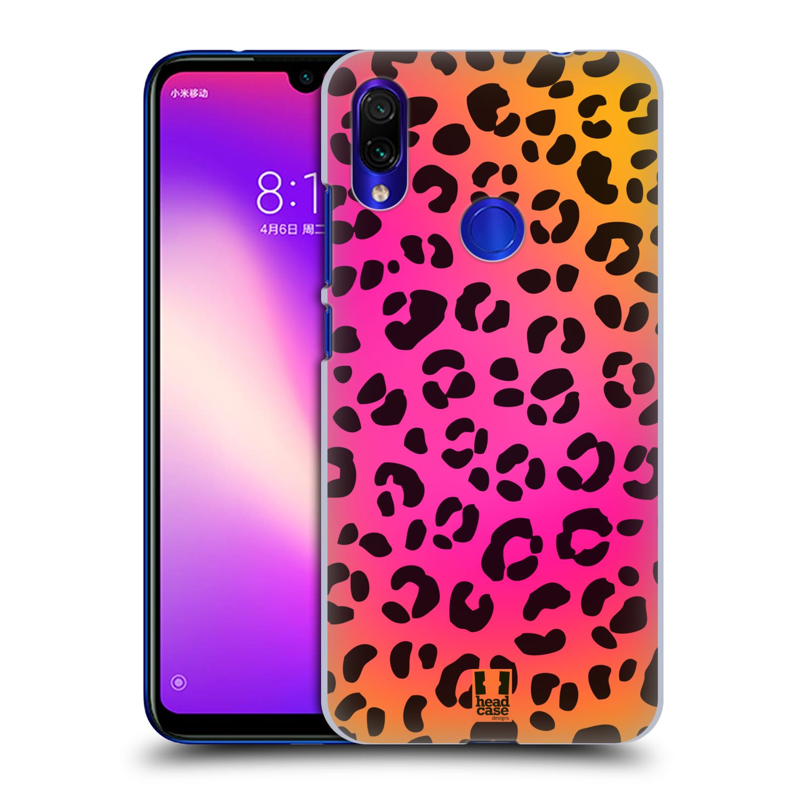 Pouzdro na mobil Xiaomi Redmi Note 7 - Head Case - vzor Divočina zvíře růžový leopard
