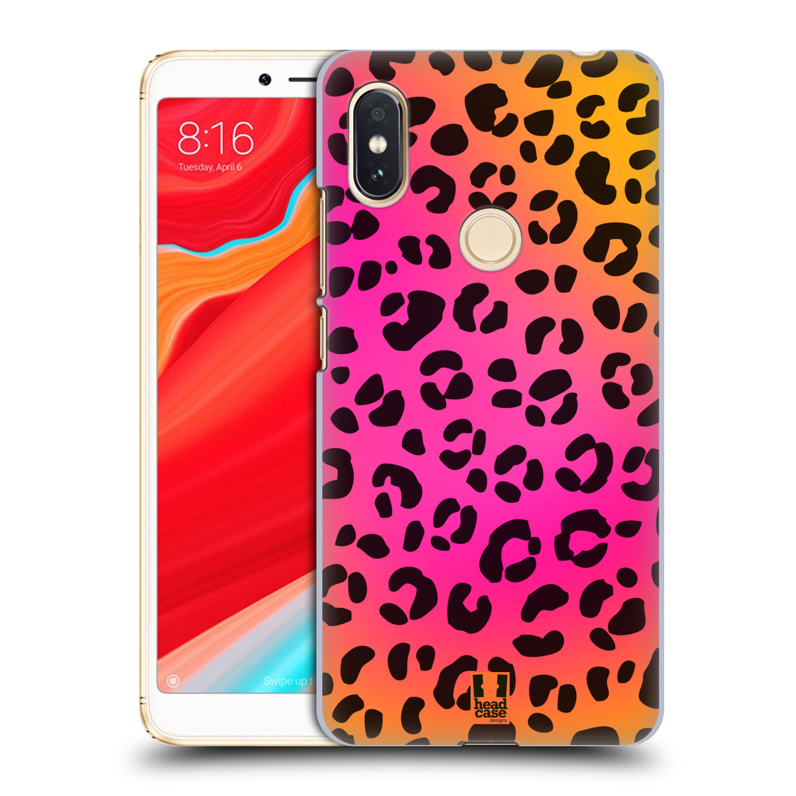 HEAD CASE plastový obal na mobil Xiaomi Redmi S2 vzor Divočina zvíře růžový leopard