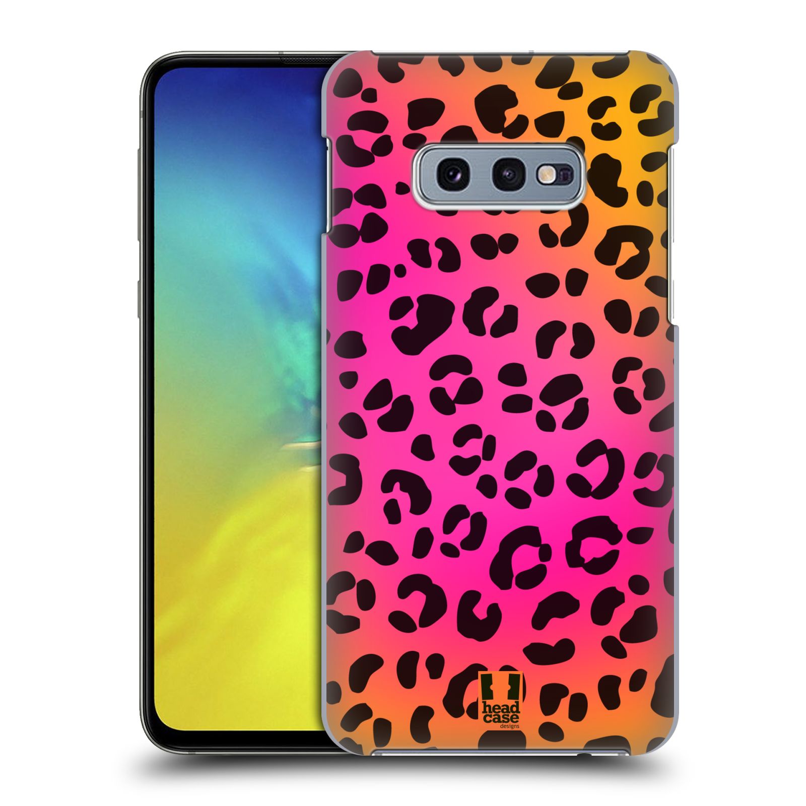 Pouzdro na mobil Samsung Galaxy S10e - HEAD CASE - vzor Divočina zvíře růžový leopard