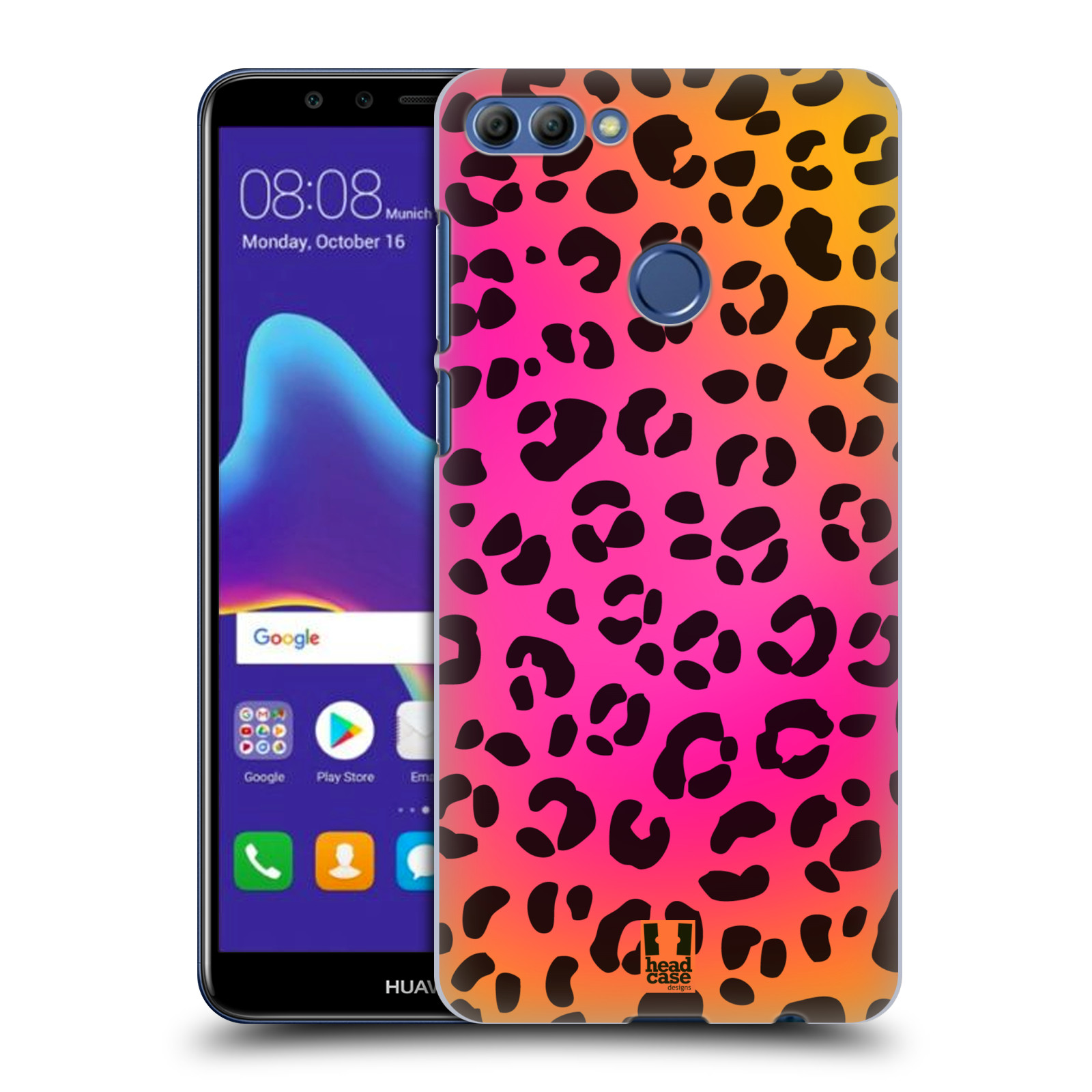 HEAD CASE plastový obal na mobil Huawei Y9 2018 vzor Divočina zvíře růžový leopard