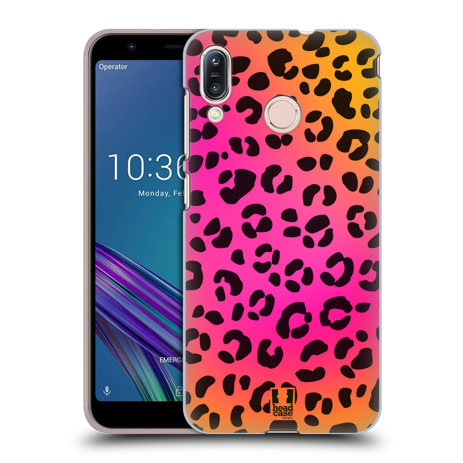 Pouzdro na mobil Asus Zenfone Max M1 (ZB555KL) - HEAD CASE - vzor Divočina zvíře růžový leopard