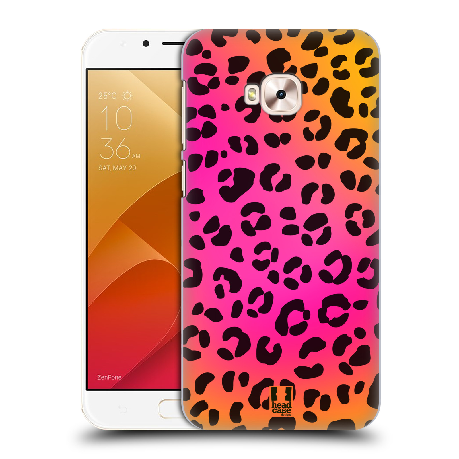 HEAD CASE plastový obal na mobil Asus Zenfone 4 Selfie Pro ZD552KL vzor Divočina zvíře růžový leopard