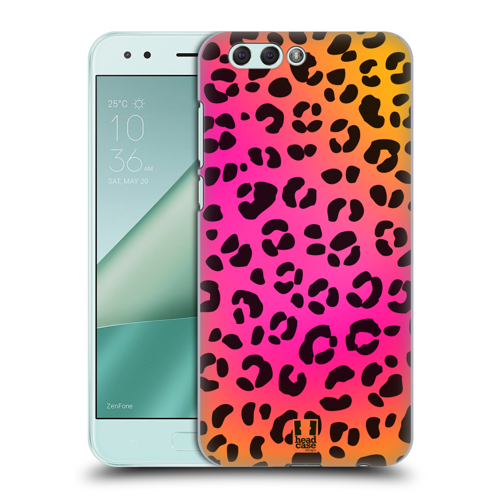 HEAD CASE plastový obal na mobil Asus Zenfone 4 ZE554KL vzor Divočina zvíře růžový leopard