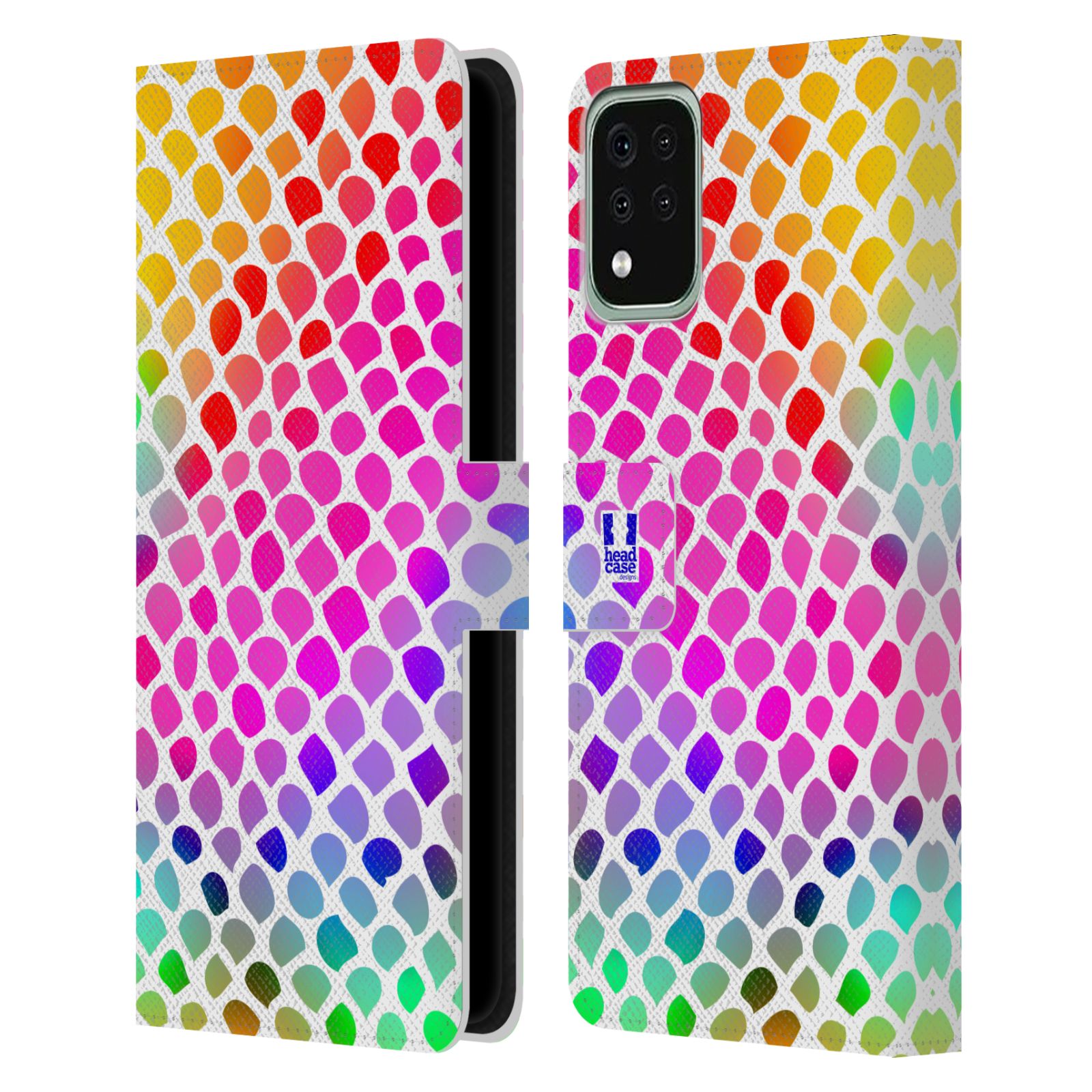 Pouzdro pro mobil LG K42 / K52 / K62 - HEAD CASE - Duhový had