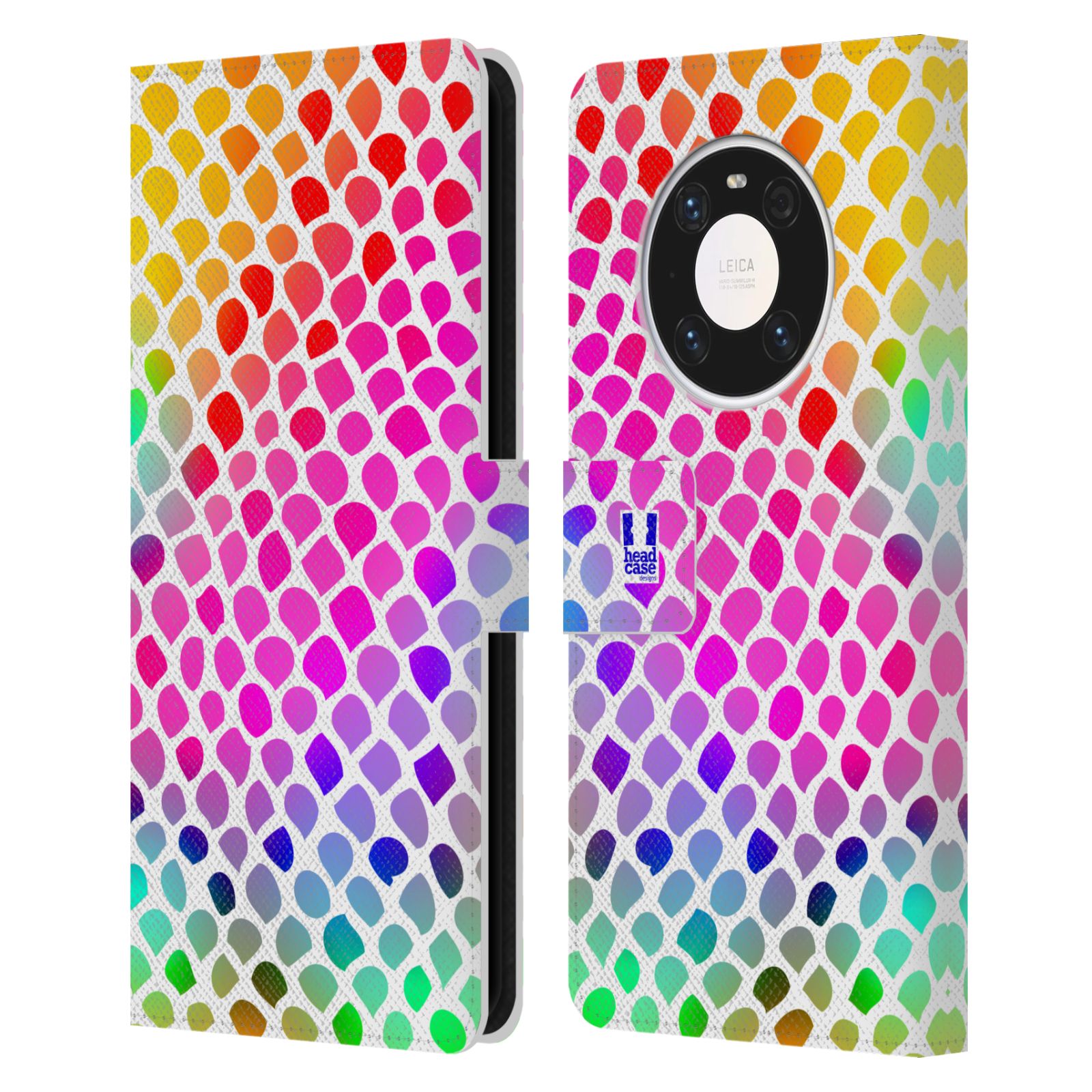 Pouzdro pro mobil Huawei Mate 40 PRO - HEAD CASE - Duhový had