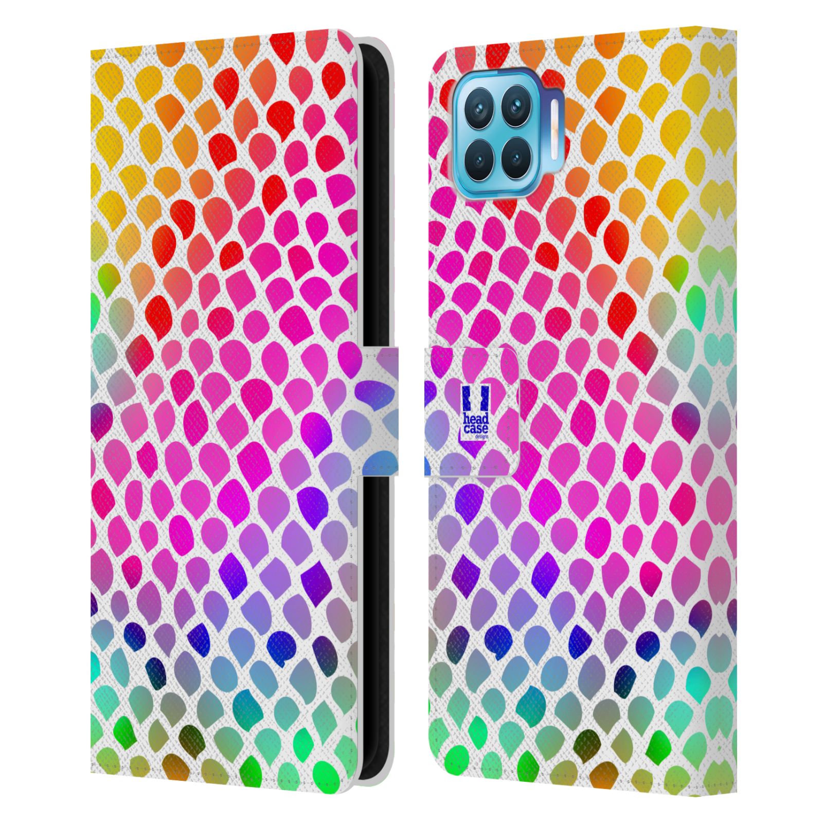 Pouzdro pro mobil Oppo Reno 4 LITE  - Duhový had