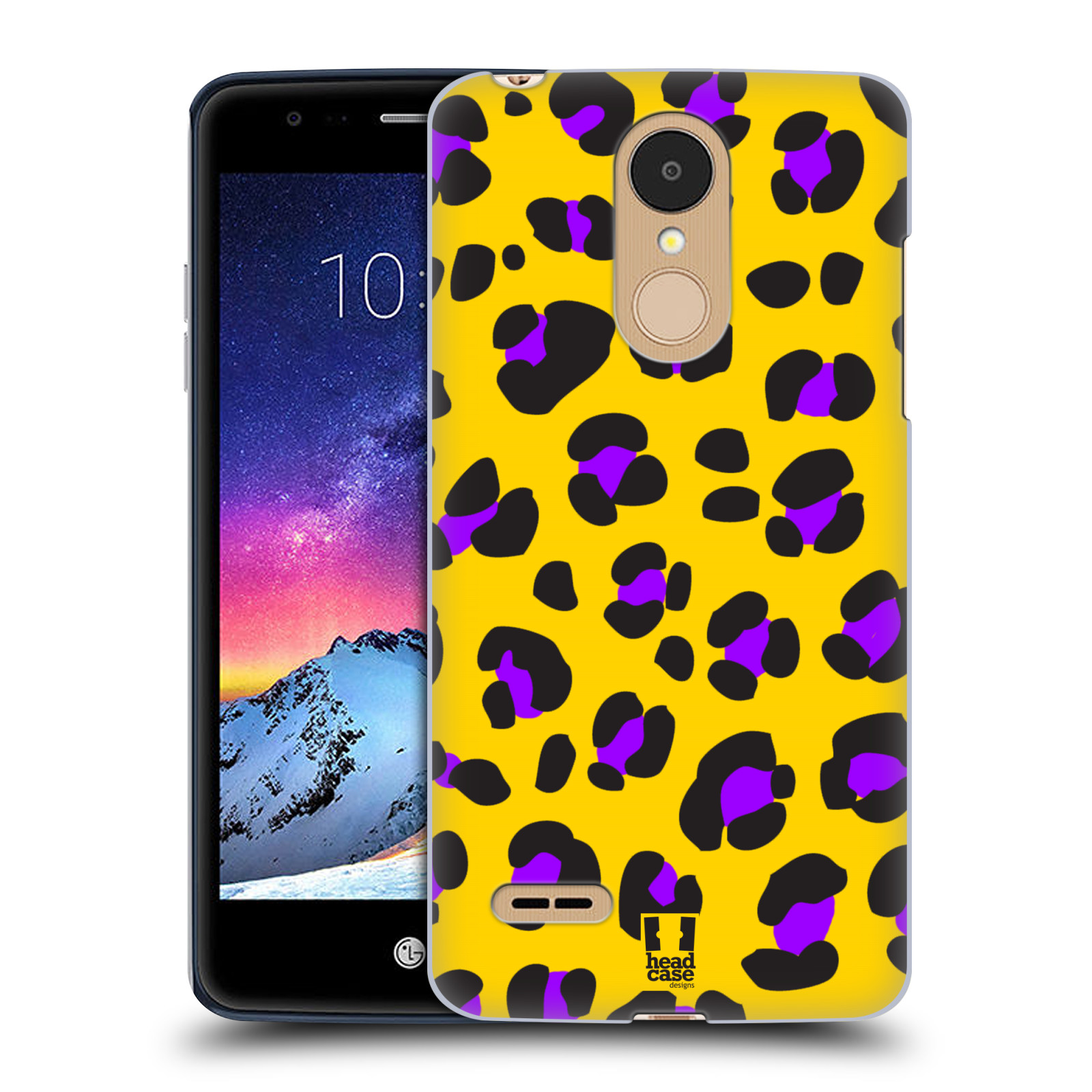HEAD CASE plastový obal na mobil LG K9 / K8 2018 vzor Divočina zvíře žlutý leopard
