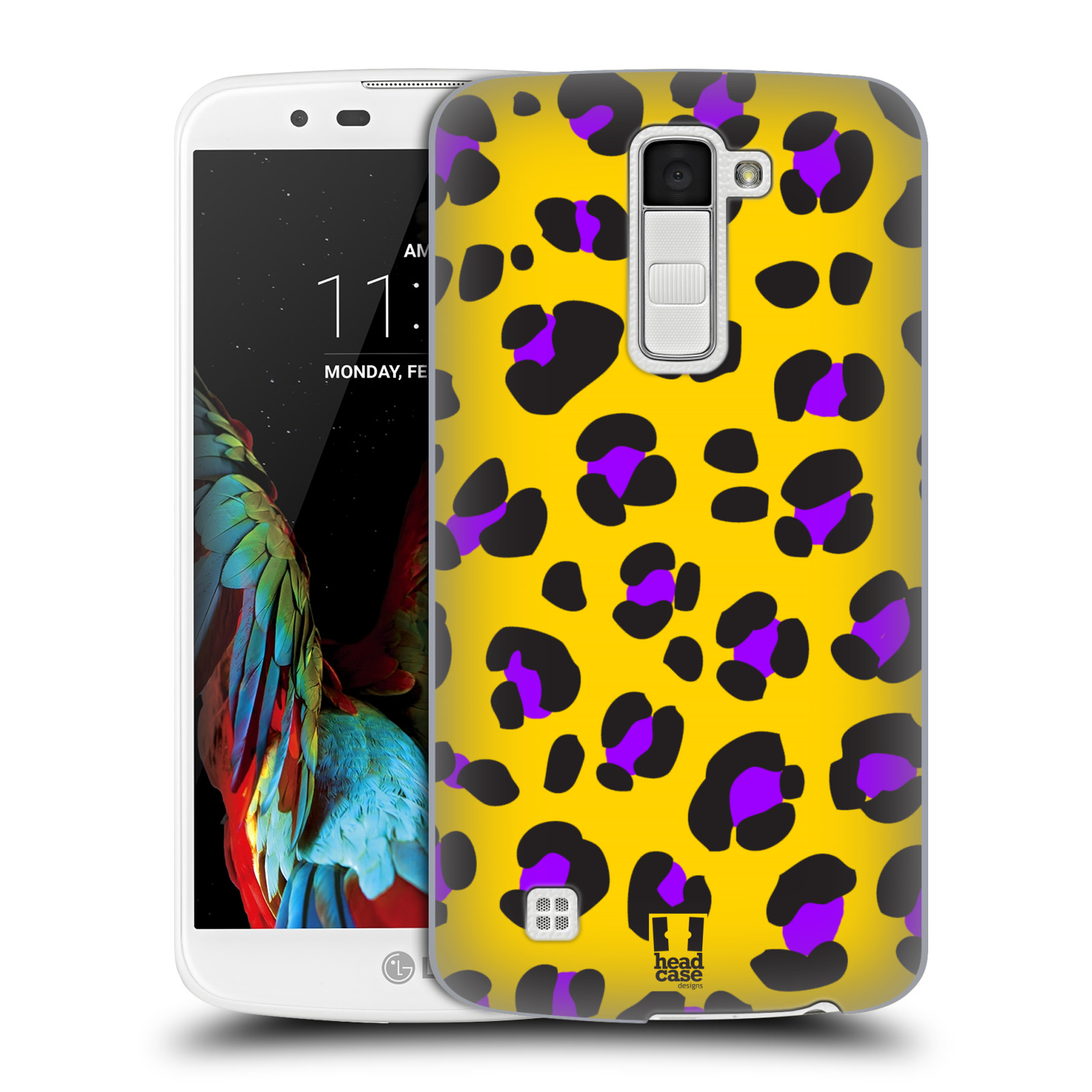 HEAD CASE plastový obal na mobil LG K10 vzor Divočina zvíře žlutý leopard