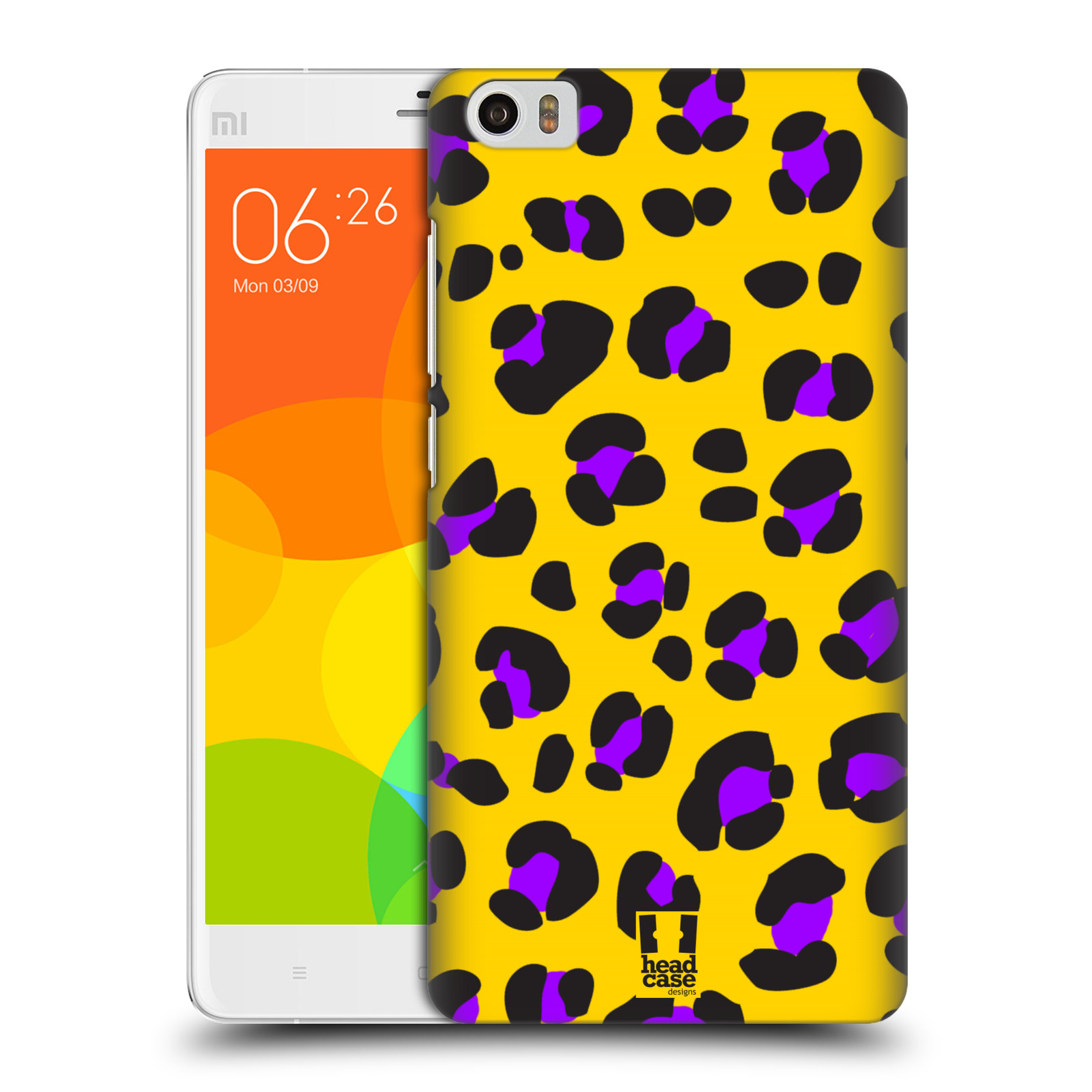 HEAD CASE pevný plastový obal na mobil XIAOMI Mi Note vzor Divočina zvíře žlutý leopard