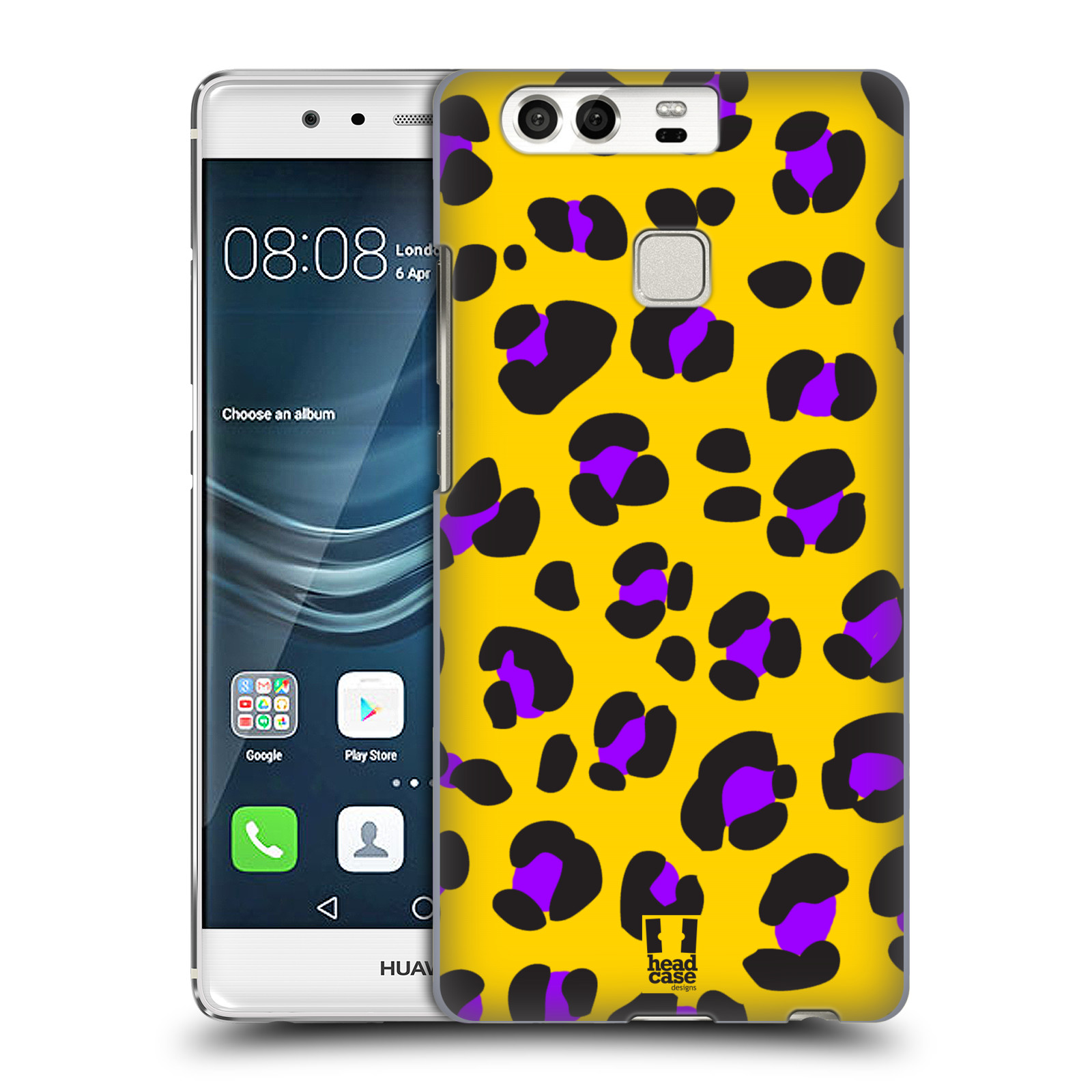 HEAD CASE plastový obal na mobil Huawei P9 / P9 DUAL SIM vzor Divočina zvíře žlutý leopard