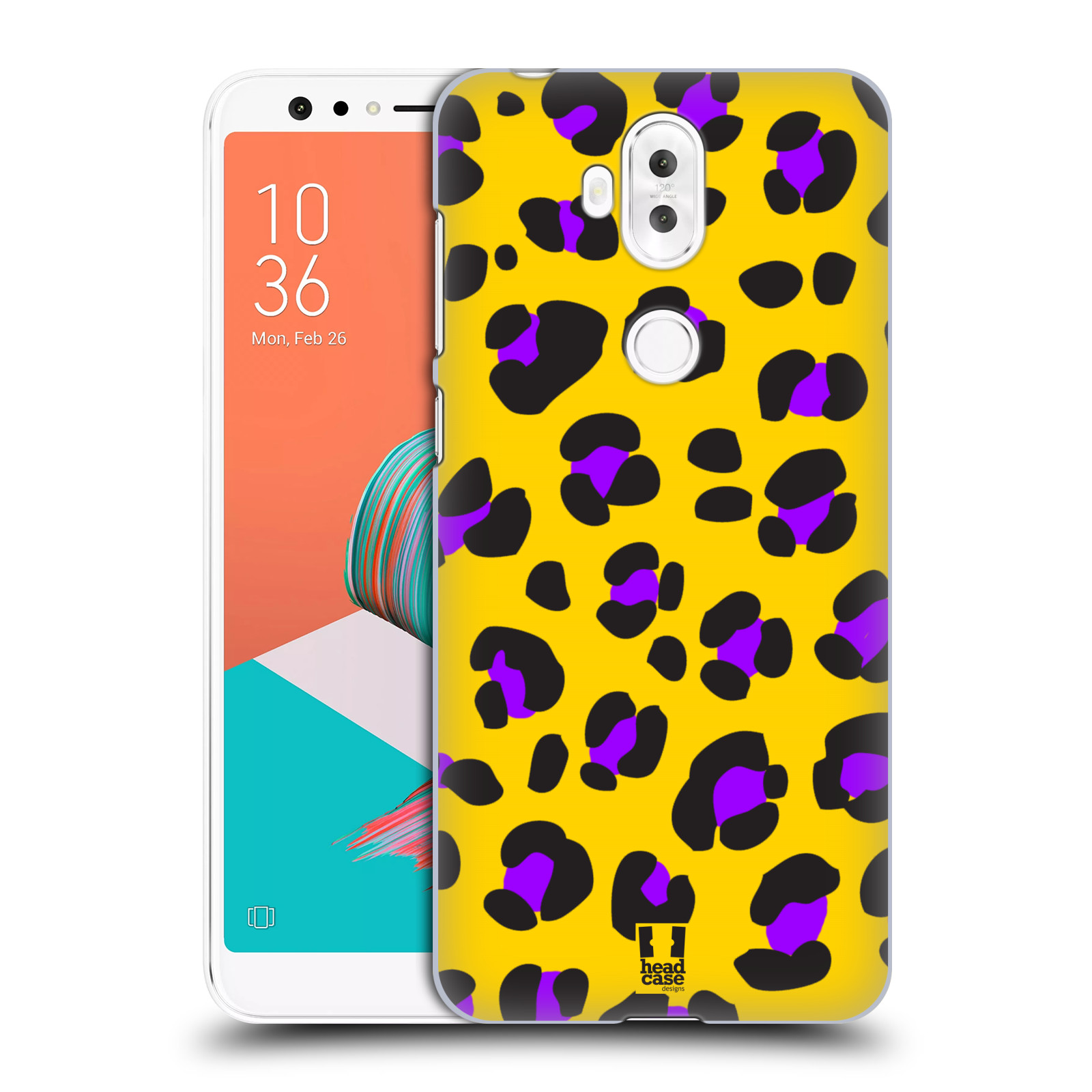 HEAD CASE plastový obal na mobil Asus Zenfone 5 LITE ZC600KL vzor Divočina zvíře žlutý leopard