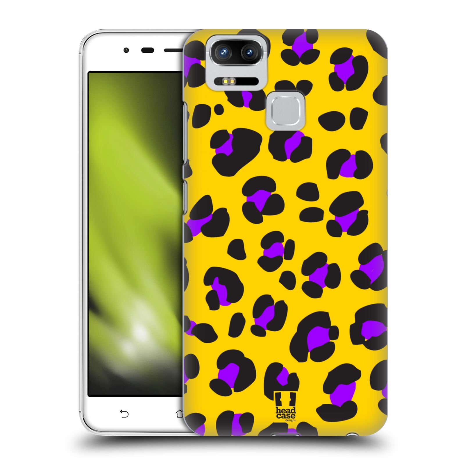 HEAD CASE plastový obal na mobil Asus Zenfone 3 Zoom ZE553KL vzor Divočina zvíře žlutý leopard