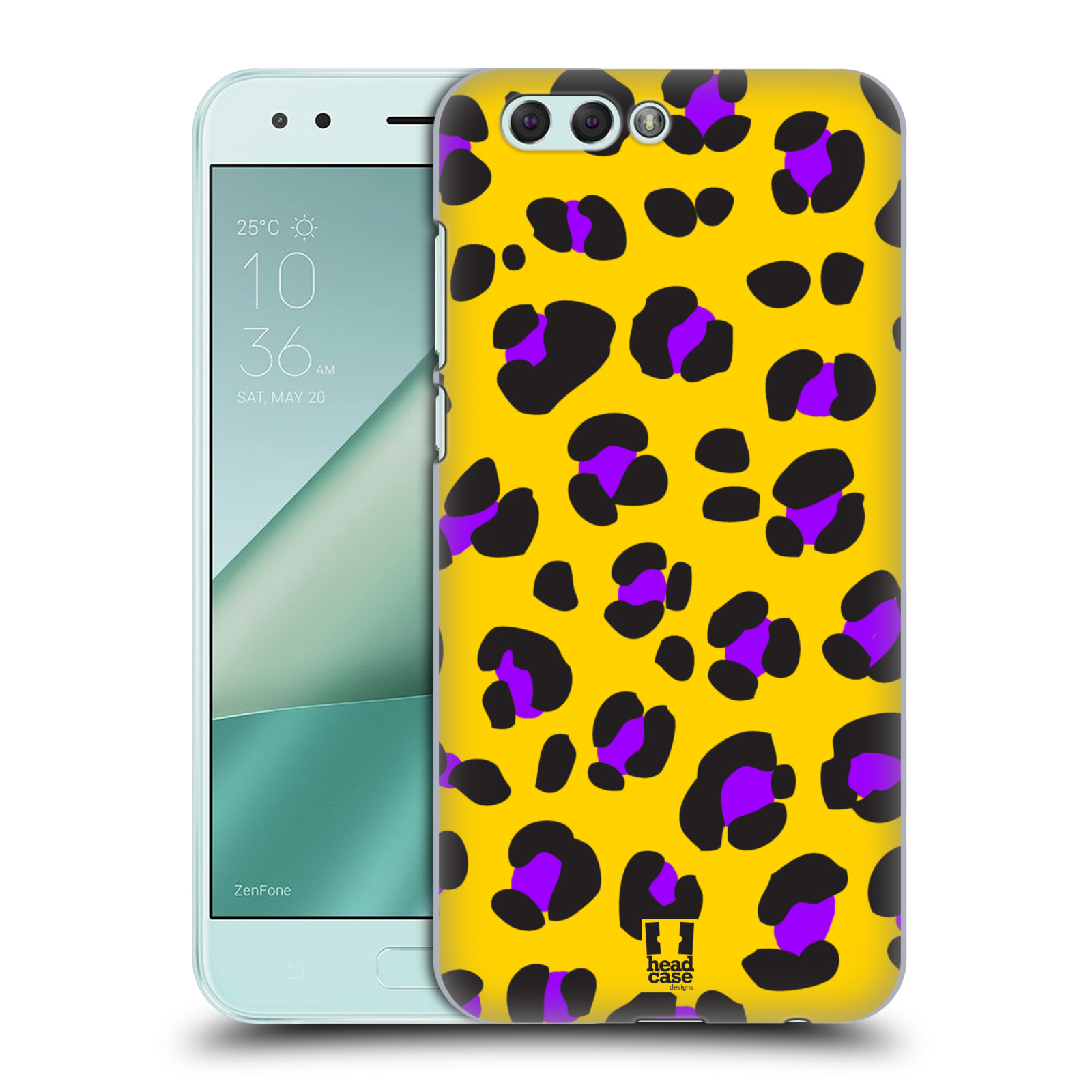 HEAD CASE plastový obal na mobil Asus Zenfone 4 ZE554KL vzor Divočina zvíře žlutý leopard