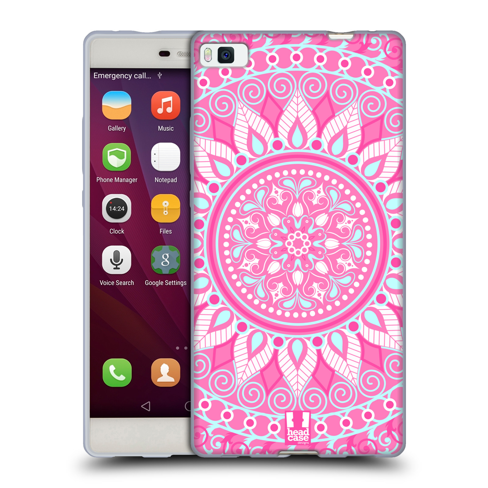 HEAD CASE DESIGNS MANDALA SOFT GEL HÜLLE FÜR HUAWEI HANDYS - Bild 7 von 11