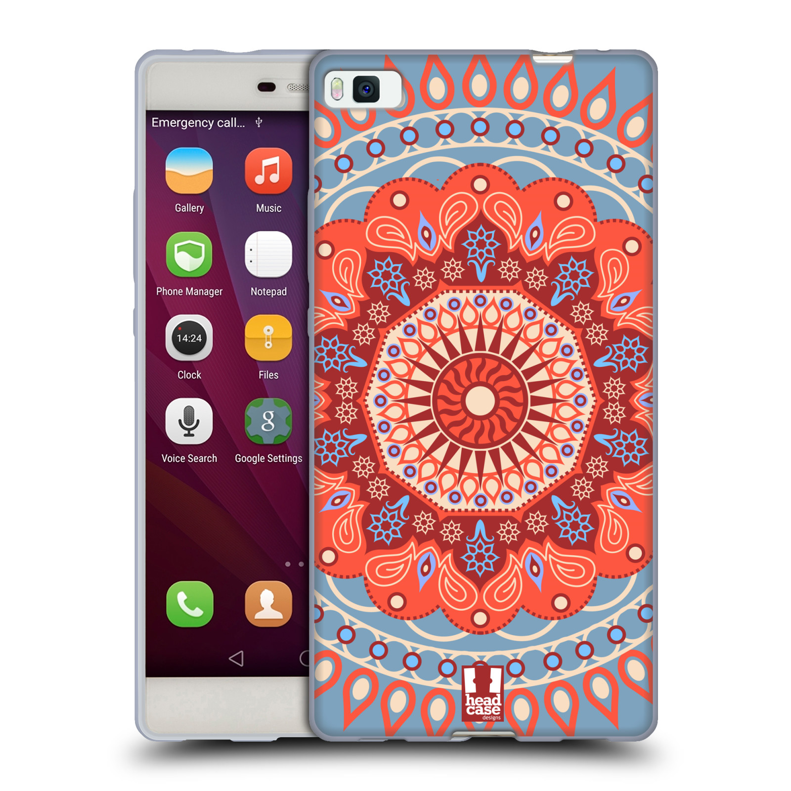 HEAD CASE DESIGNS MANDALA SOFT GEL HÜLLE FÜR HUAWEI HANDYS - Bild 9 von 11